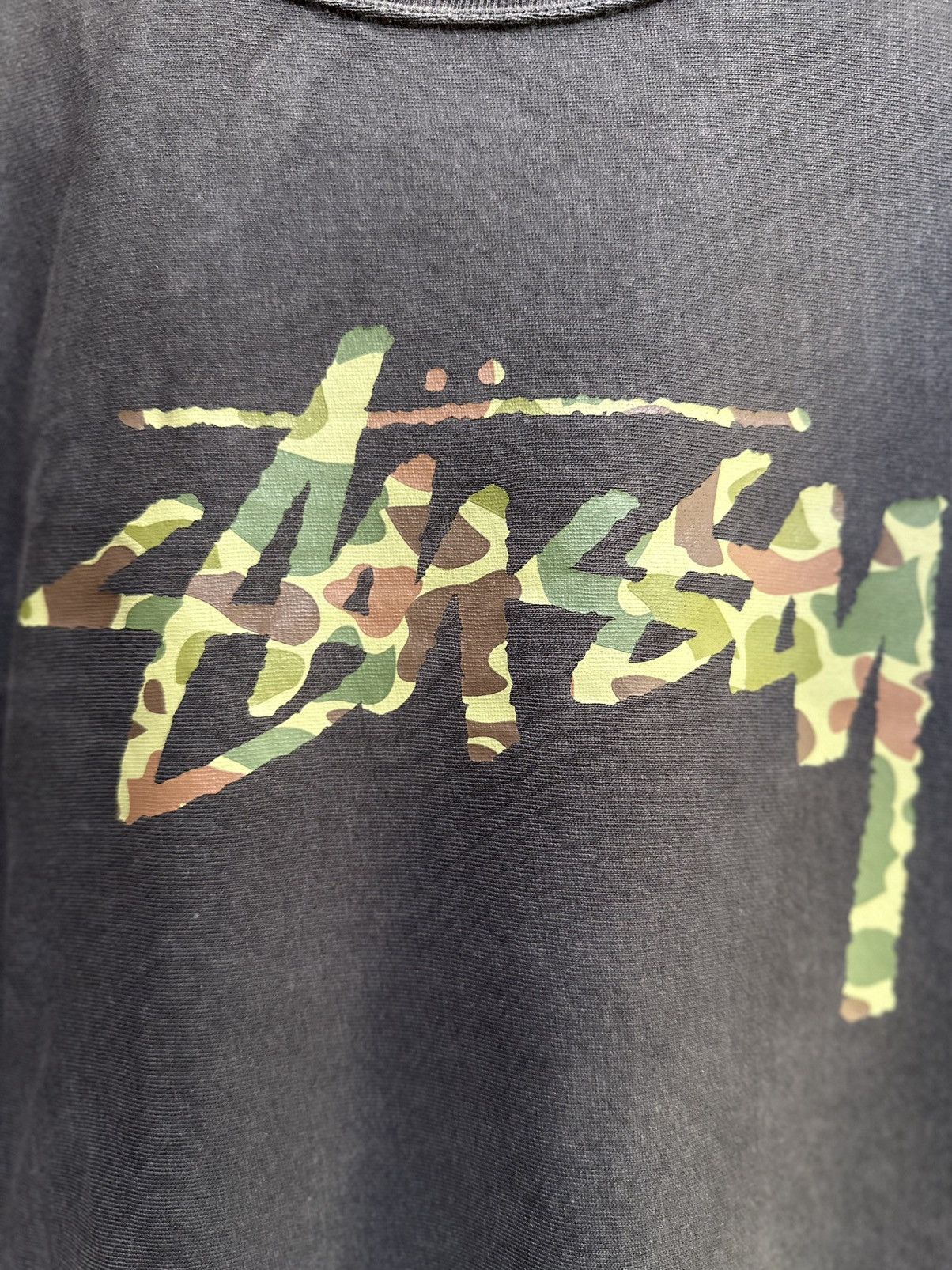 Champion Thrashed Vintage Stussy X Champion Faded Tee Size US L / EU 52-54 / 3 - 2 Thumbnail