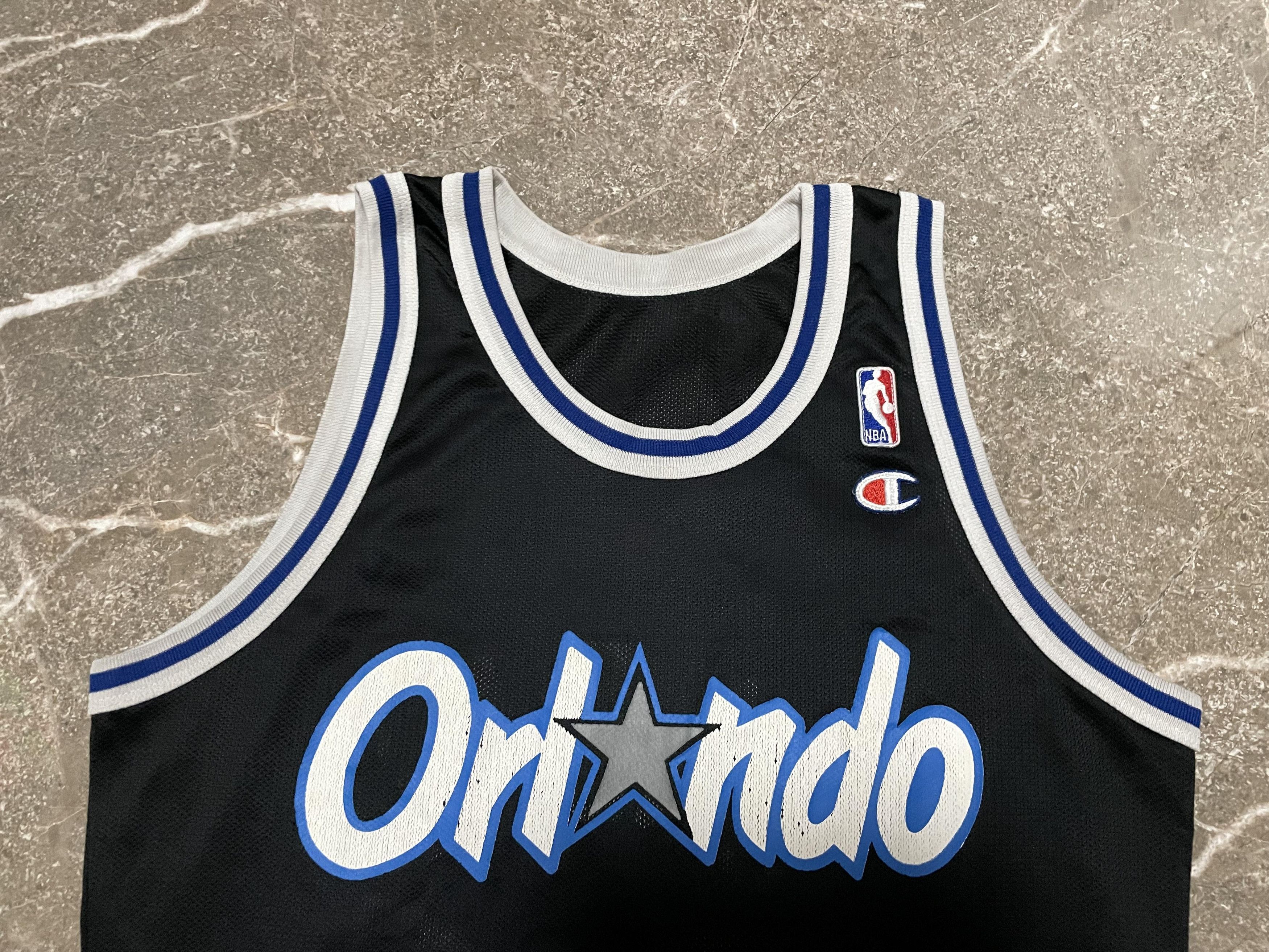 Champion × NBA × Vintage Vintage Oranlado Magic - Shaquille O'neal Jersey Size US M / EU 48-50 / 2 - 2 Thumbnail