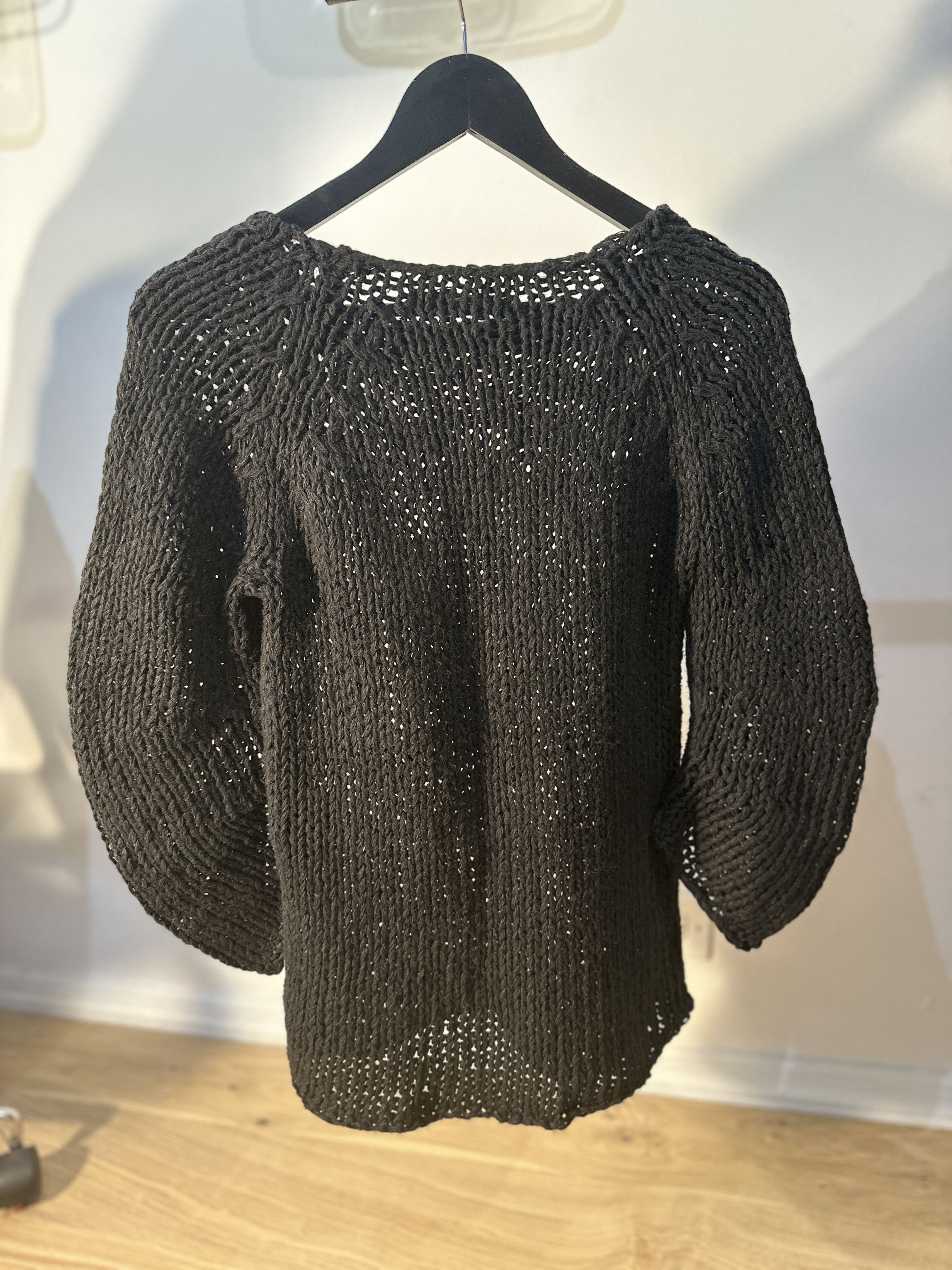 Yohji Yamamoto RARE Archival Yohji Yamamoto Y's Handmade Knit Sweater Size S / US 4 / IT 40 - 5 Thumbnail