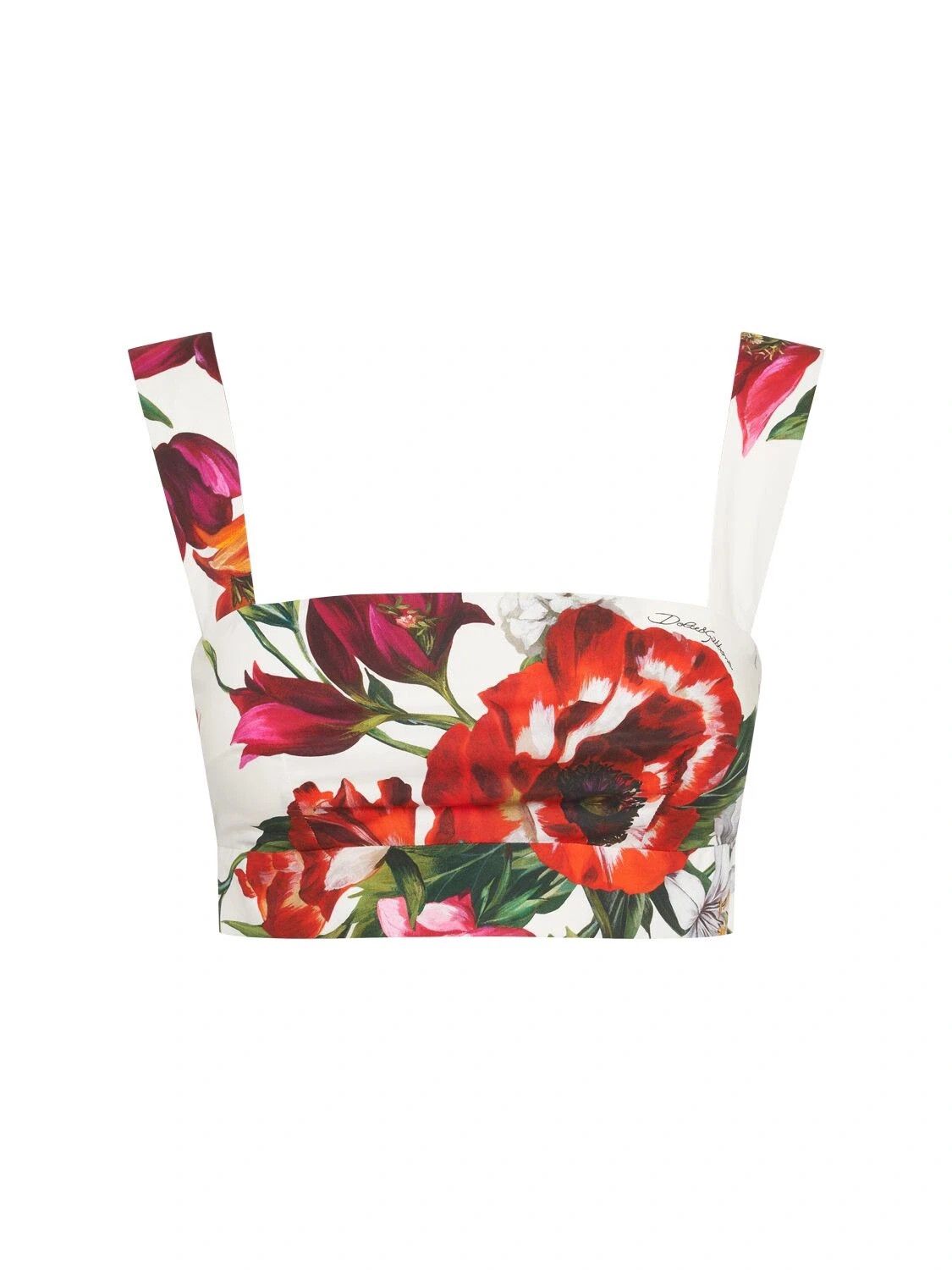 DOLCE&GABBANA $795 White Cotton Top New & Authentic