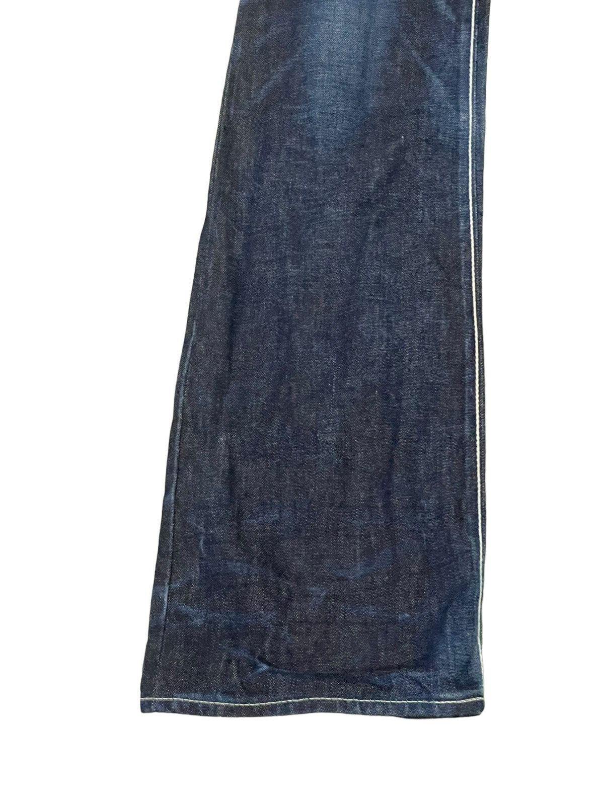 Japanese Brand Flare Jeans Ufin & Sons Japan Faded Boot Cut 8🟦7 Size US 31 - 5 Thumbnail