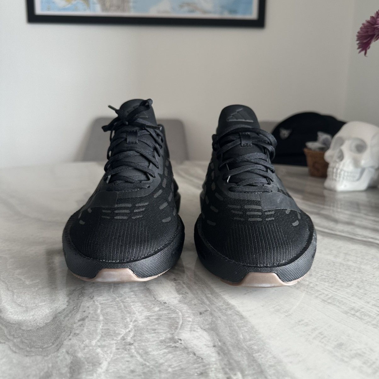 Adidas Adidas Flowboost Core Black Running Sneakers Size US 8 / EU 41 - 3 Thumbnail