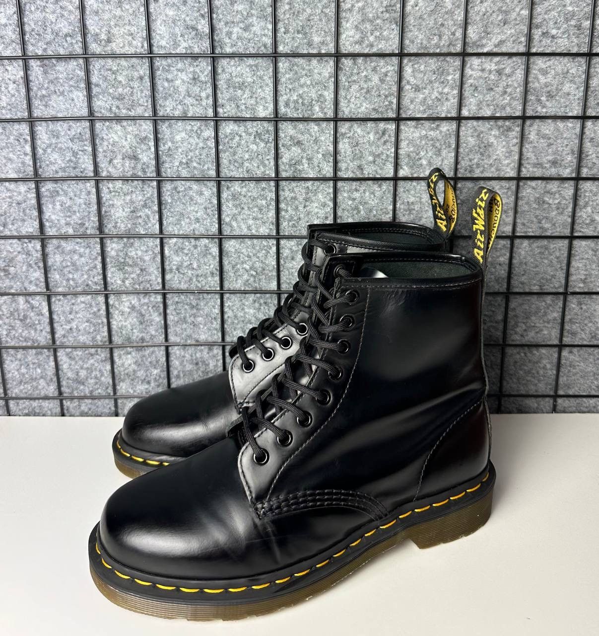 Dr. Martens × Leather Dr. Martens Leather Boots US7 ladies Size US 7 / IT 37 - 1 Thumbnail