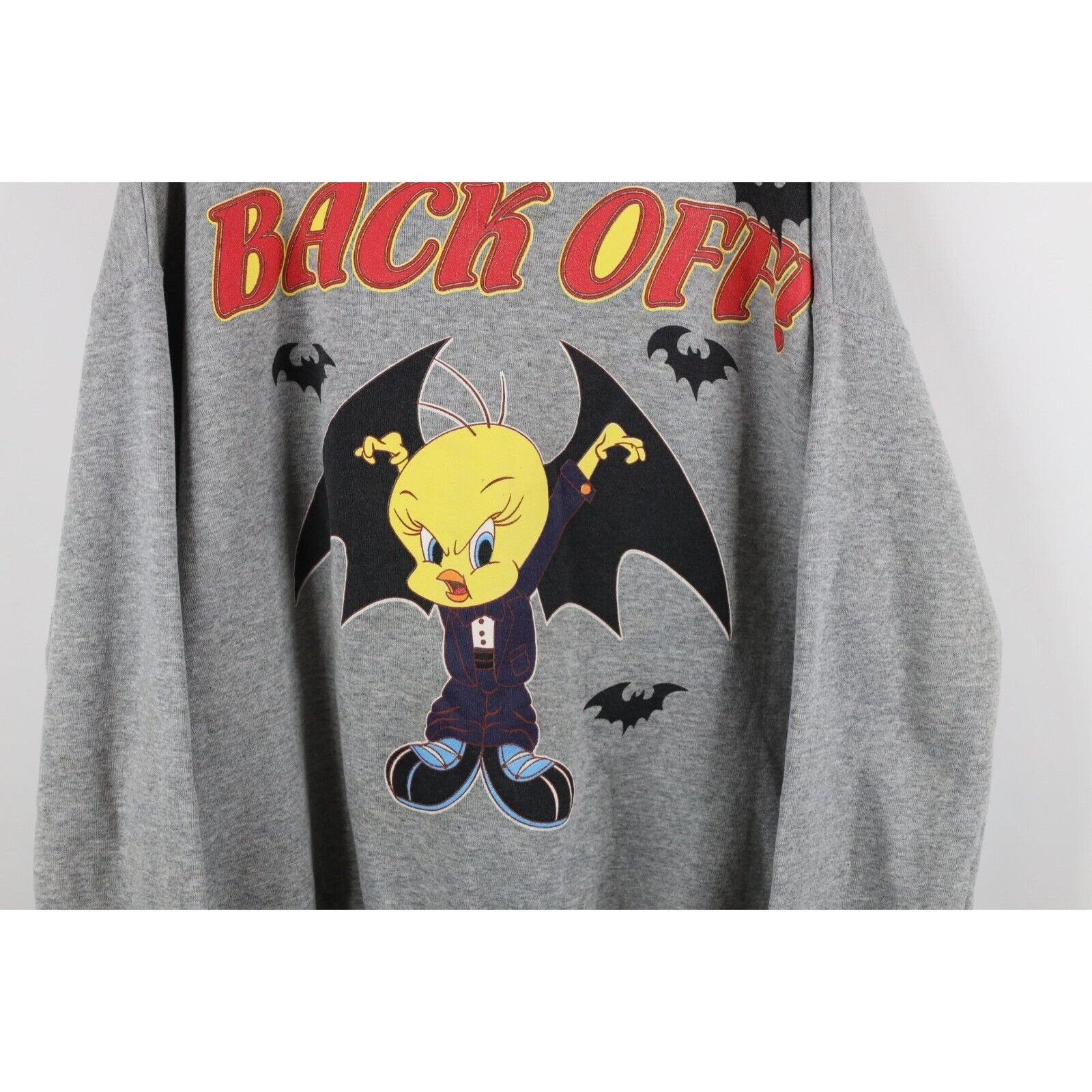 Vintage Vintage 90s Looney Tunes Halloween Tweety Bird Sweatshirt Size XXL / US 16-18 / IT 52-54 - 4 Thumbnail