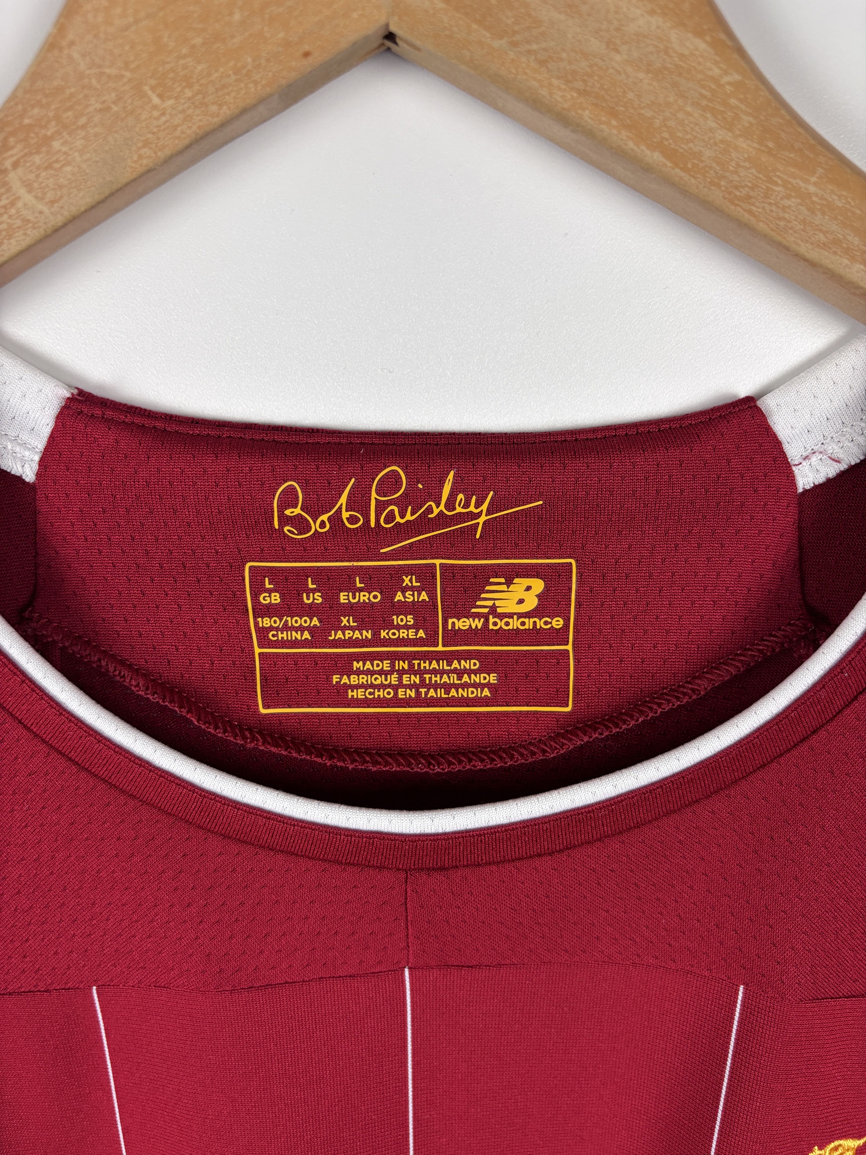 New Balance Liverpool 2019-20 Home Football Shirt Jersey New Balance L Size US L / EU 52-54 / 3 - 6 Thumbnail