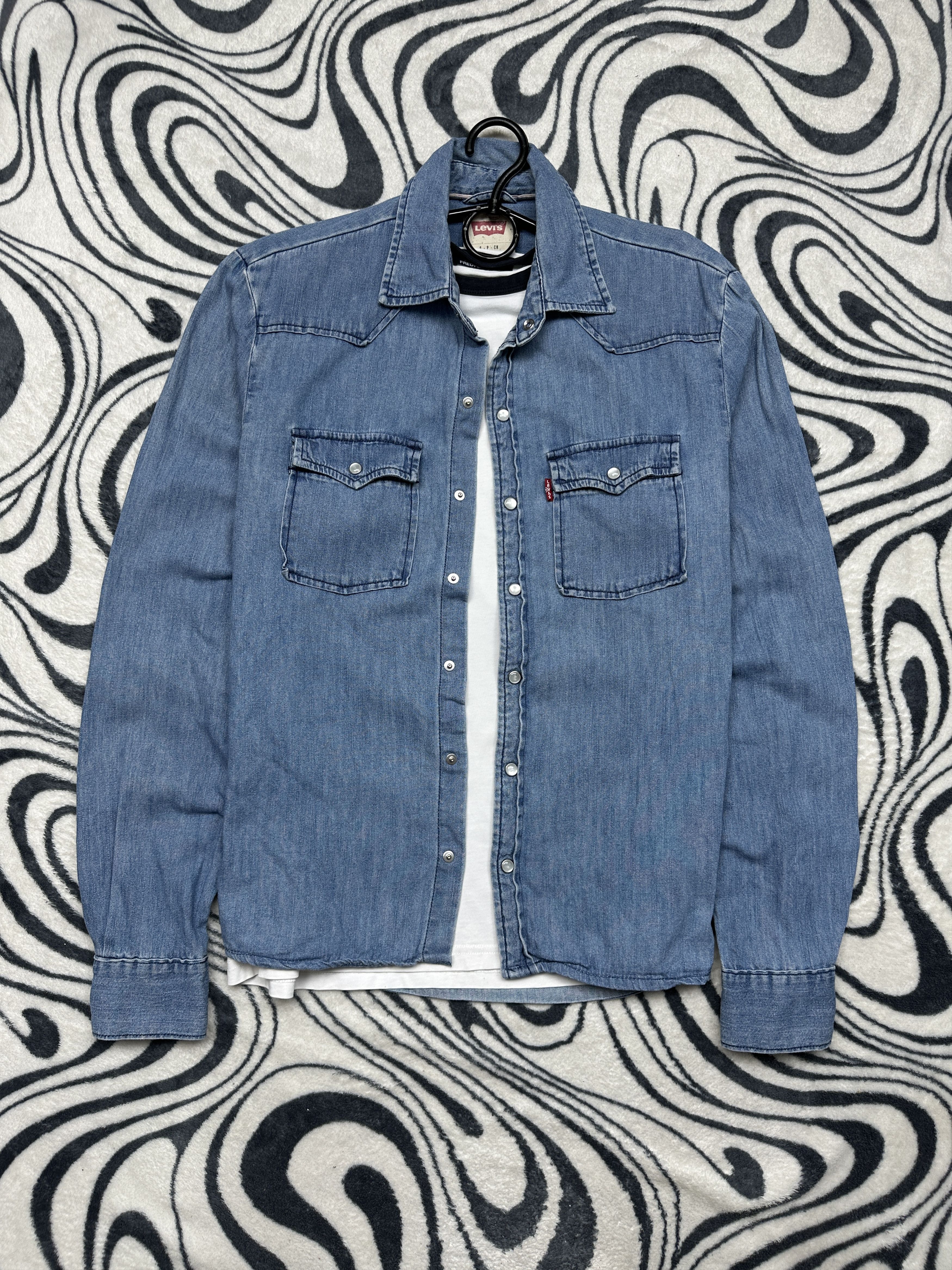 Levi's Levi's Mens Denim Shirt Jeans Size US S / EU 44-46 / 1 - 1 Thumbnail