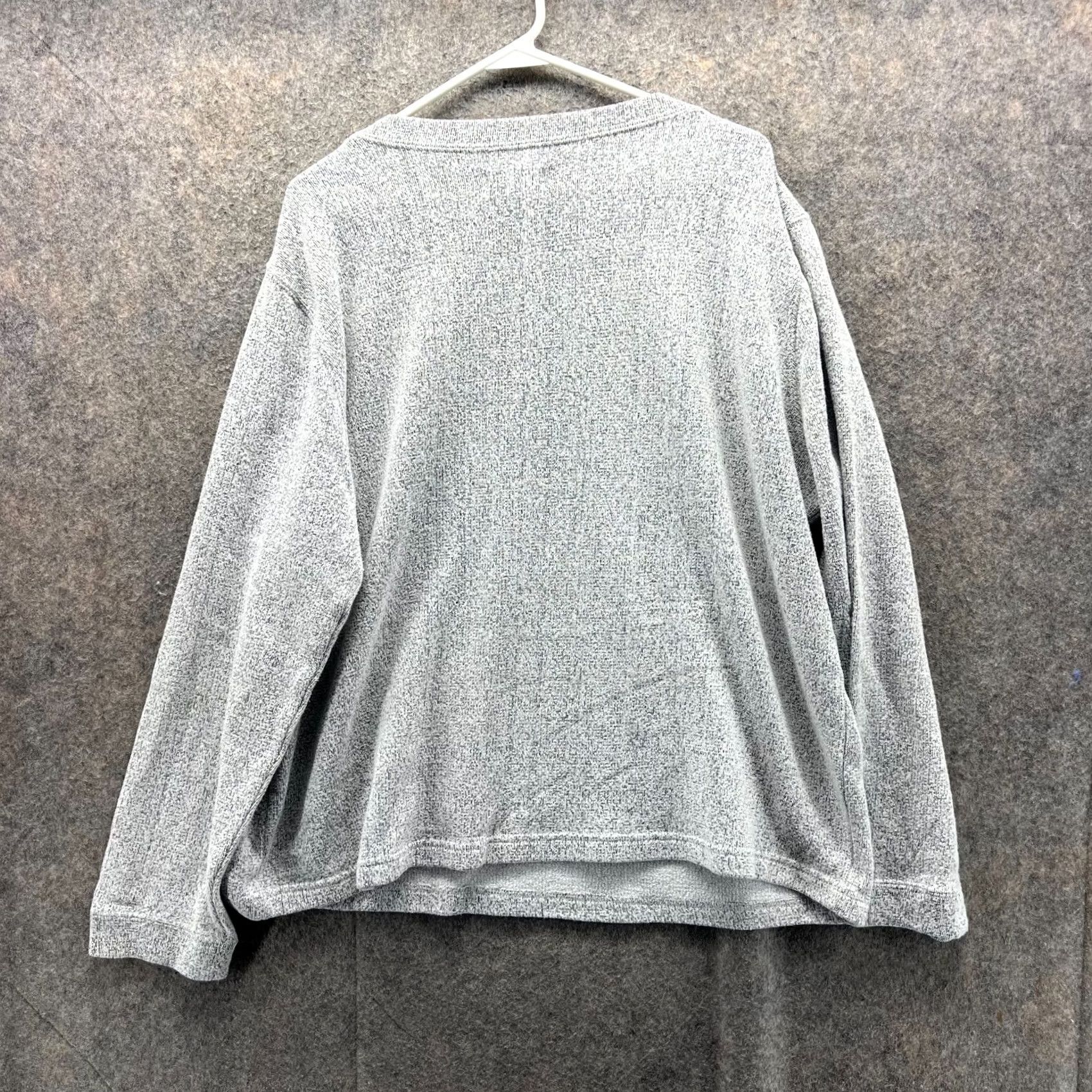 Orvis VINTAGE: No Orvis Sweater Women's XL Gray Round Neck Pullover Cotton Polyester Size XL / US 12-14 / IT 48-50 - 3 Thumbnail