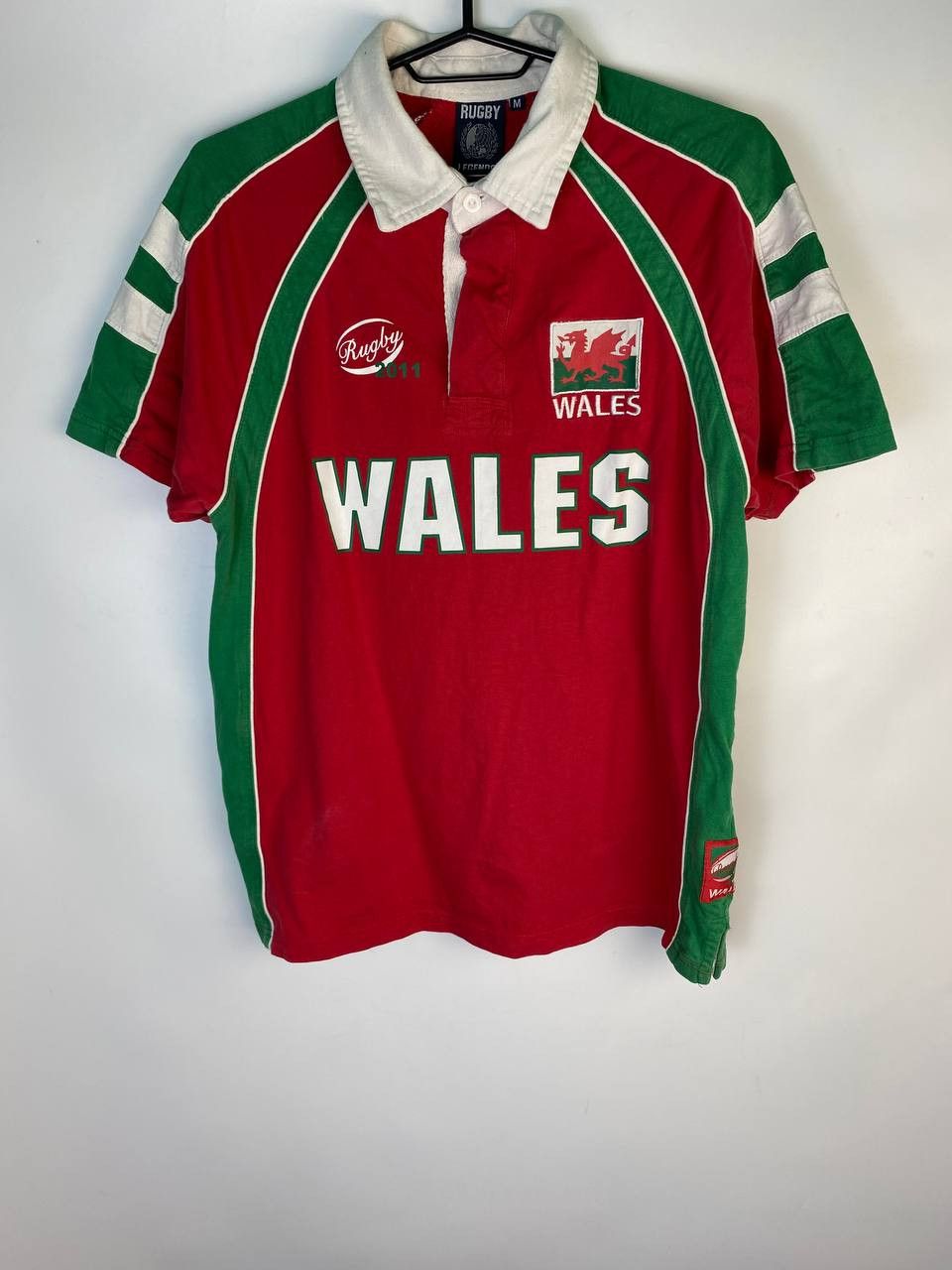 Vintage Vintage sportswear rugby Y2k Wales T-shirt Size US M / EU 48-50 / 2 - 1 Thumbnail