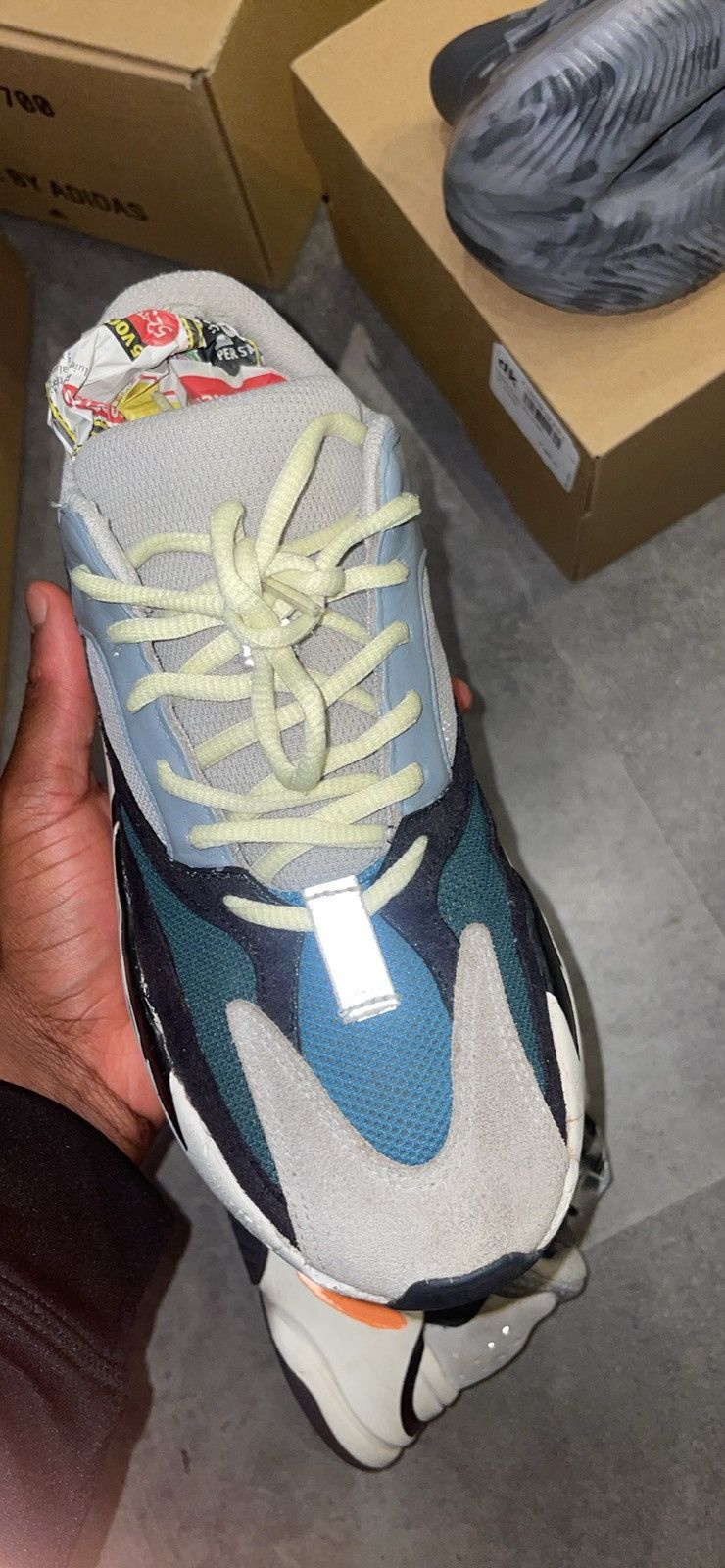 Adidas × Yeezy Yeezy 700 waverunner pre owned Size US 7 / EU 40 - 12 Thumbnail