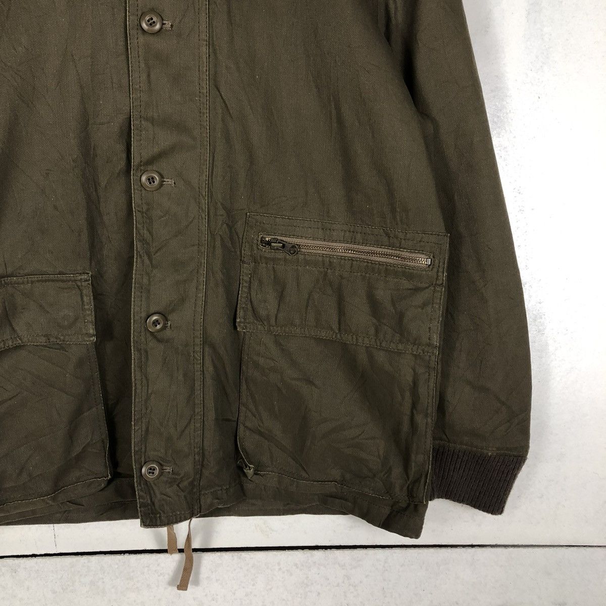 PPFM 📌VINTAGE BIKER JACKET PPFM JAPAN SHEARLING BLANKET Size US L / EU 52-54 / 3 - 7 Thumbnail