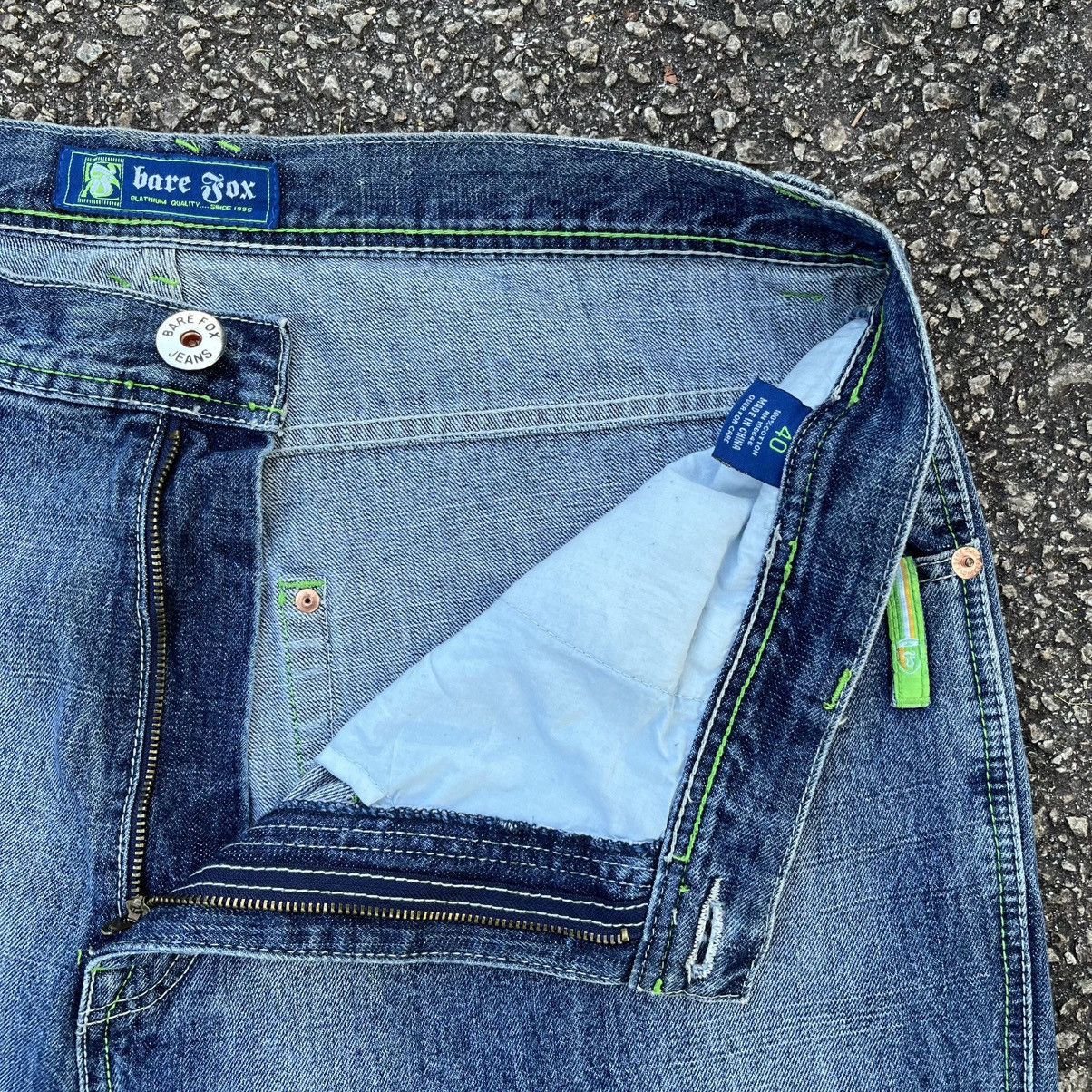 Southpole VTG 90s 2000s Bare Fox Denim Baggy Pants Skater Faded Blue Size US 40 / EU 56 - 7 Thumbnail