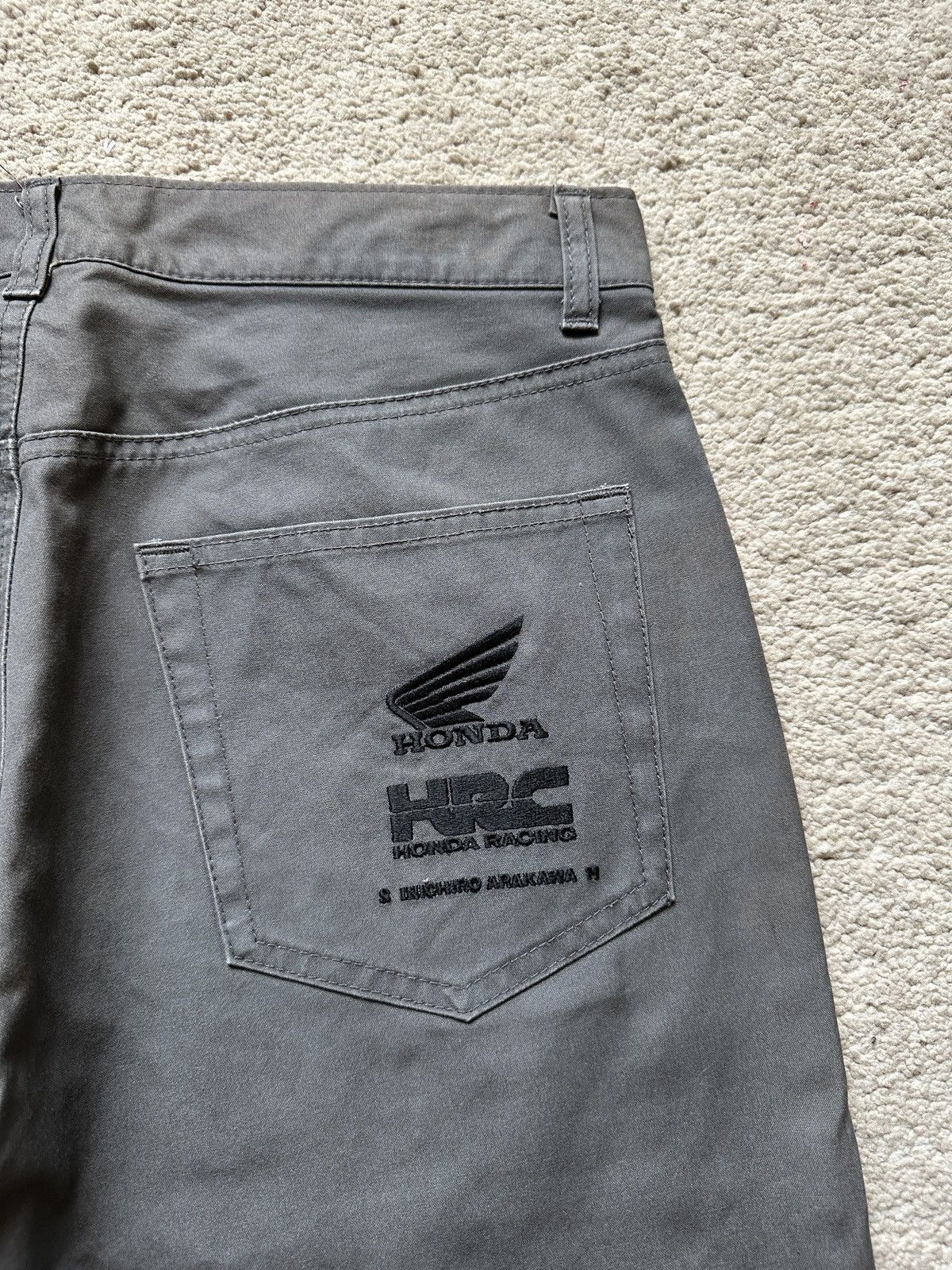 SHINICHIRO ARAKAWA 1990s Honda Racing Team by Shinichiro Arakawa Biker Pant Size US 30 / EU 46 - 10 Thumbnail
