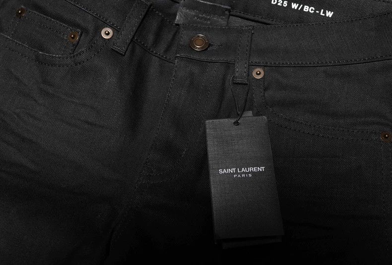 Saint Laurent Paris Saint Laurent Paris Black cropped micro-jeans Size 25" / US 0 / IT 36 - 4 Thumbnail