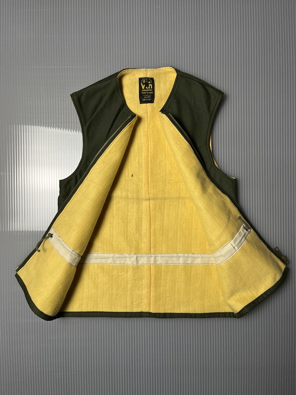 Designer × Vintage 70s french military vest Size US S / EU 44-46 / 1 - 2 Thumbnail