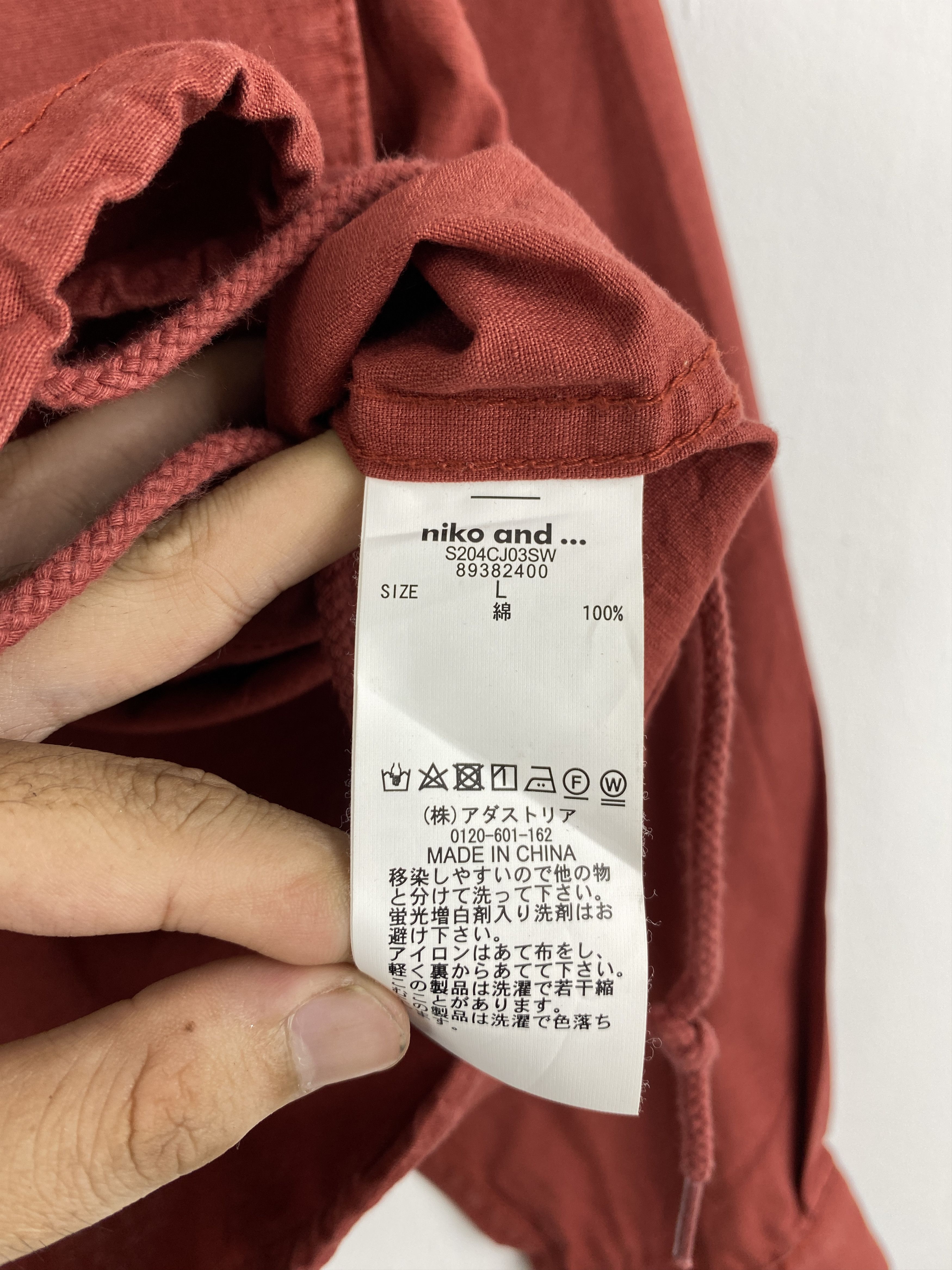 Japanese Brand Vintage Niko and Button Ups Crop Tops Long Sleeve JA0120 Size L / US 10 / IT 46 - 6 Thumbnail