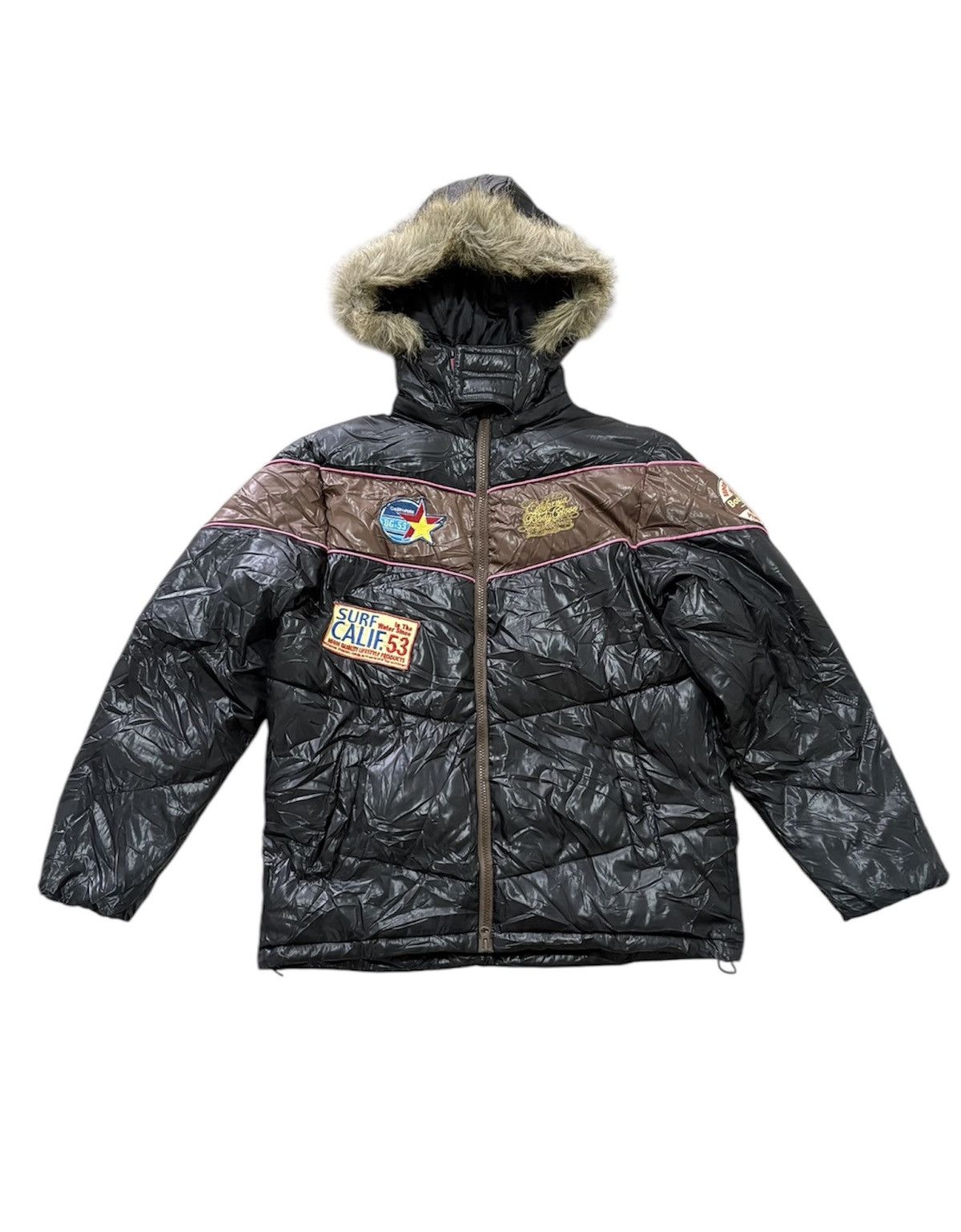 If Six Was Nine Faux Fur Hoodie Body Glove Patches Ifsixwasnine Style Size US M / EU 48-50 / 2 - 1 Thumbnail