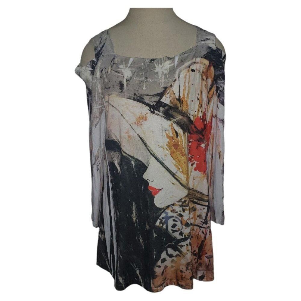 Designer CT1693 Impulse California Ladies Long Sleeve Top L Size L / US 10 / IT 46 - 1 Thumbnail