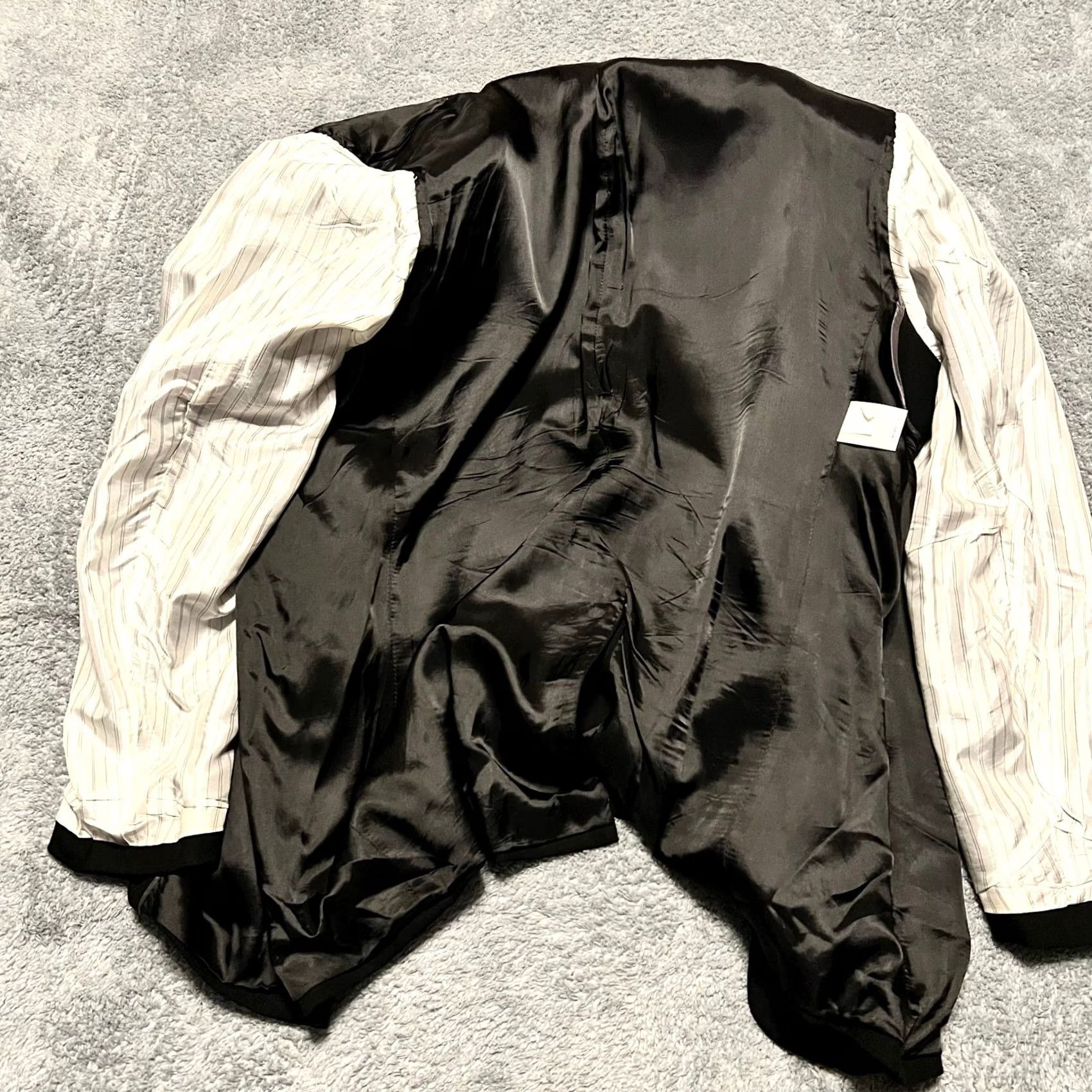 Banana Republic Banana Republic Jacket Mens 44 Black Blazer 44R Sport Coat Button Suit Size 44R - 5 Thumbnail