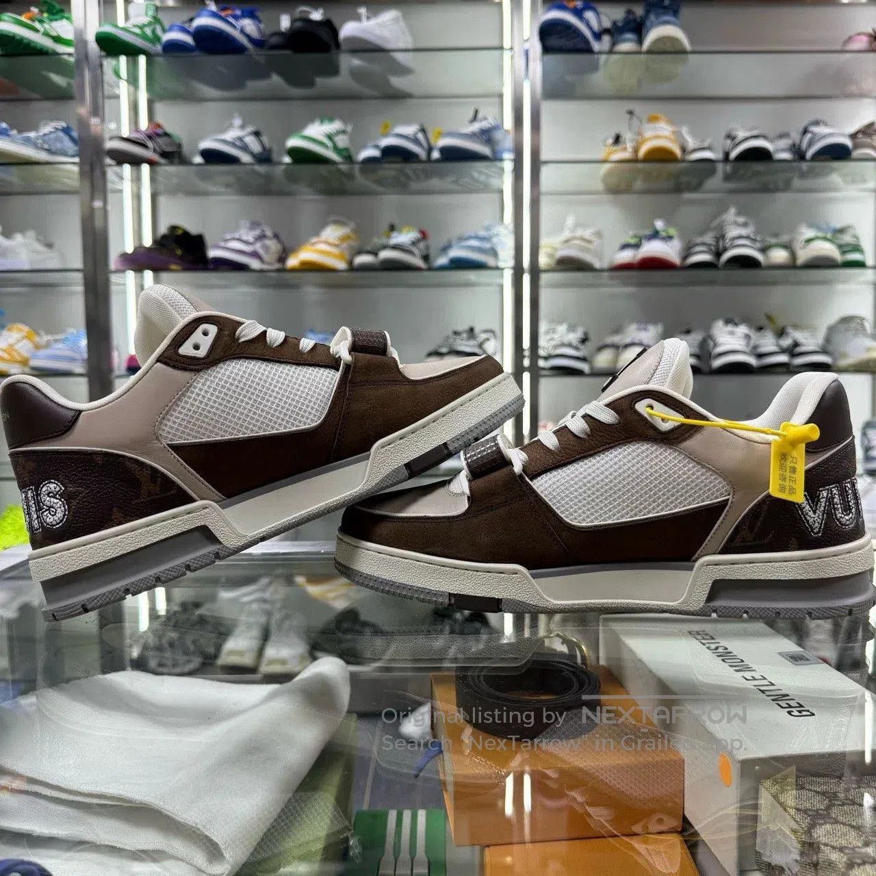 Louis Vuitton Louis Vuitton LV Trainer Sneakers. Size US 9 / EU 42 - 4 Thumbnail
