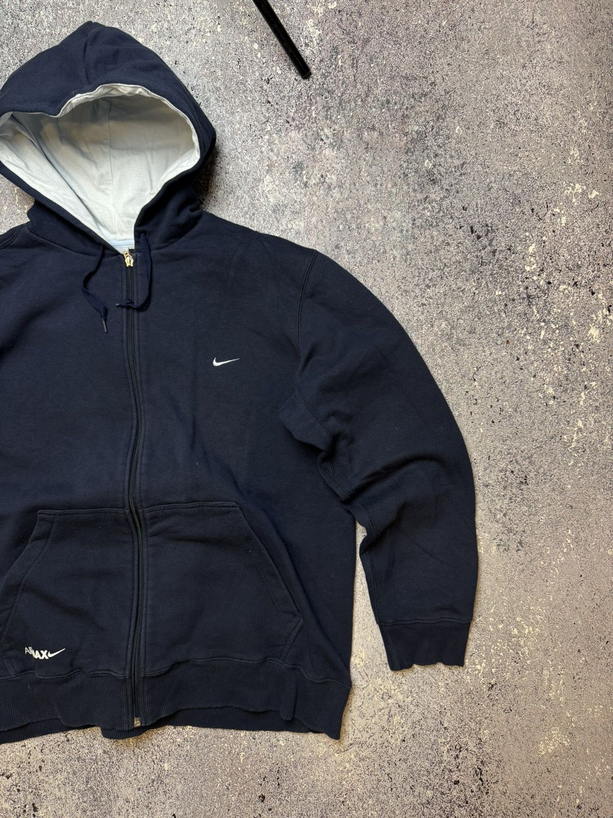 Nike × Vintage VINTAGE Y2K NIKE AIR MAX ZIP HOODIE Size US L / EU 52-54 / 3 - 2 Thumbnail
