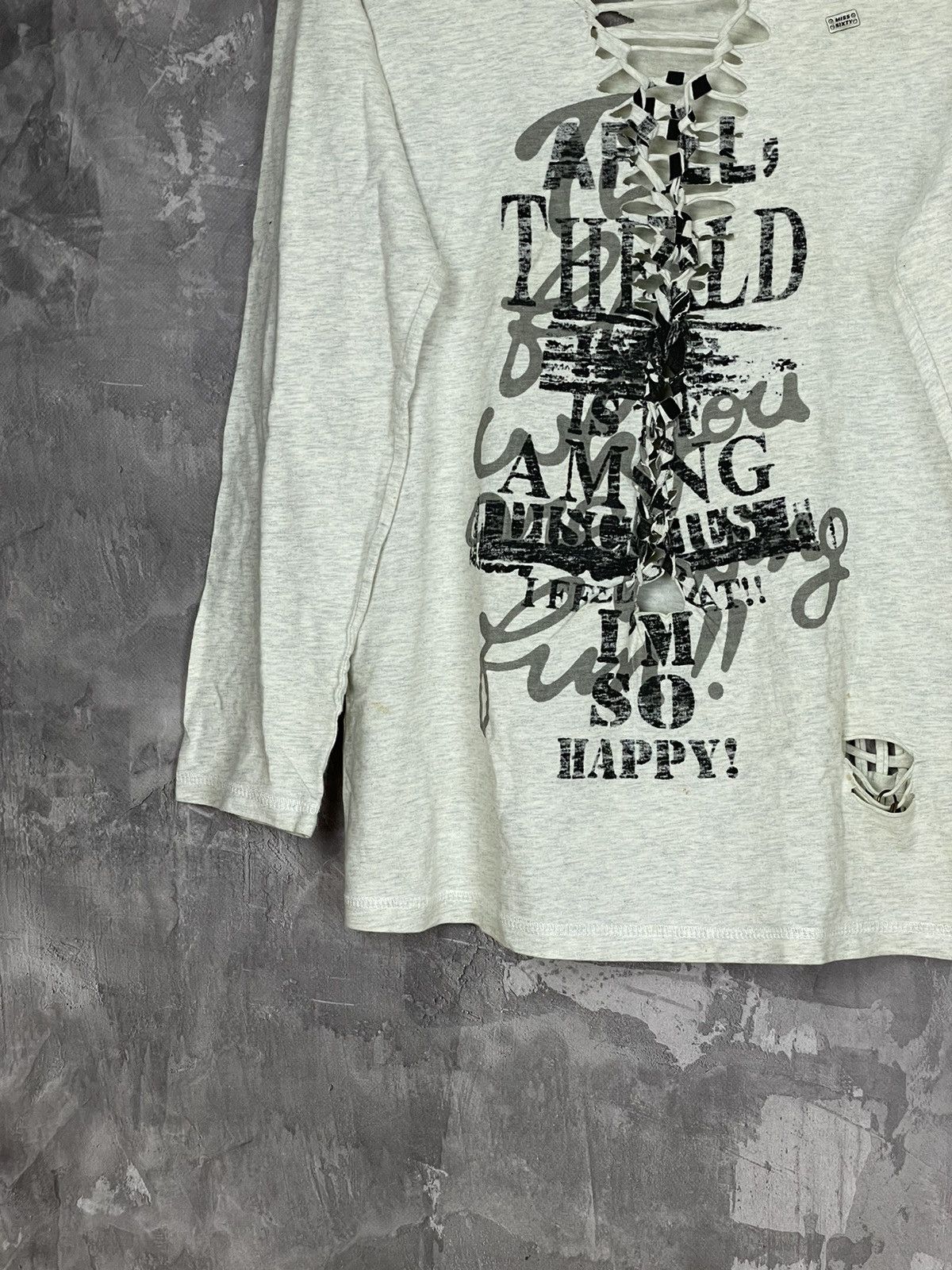Japanese Brand × Miss Sixty 💥Y2K💥Miss Sixty longsleeve With Hysteric Glamour Design Size M / US 6-8 / IT 42-44 - 6 Thumbnail