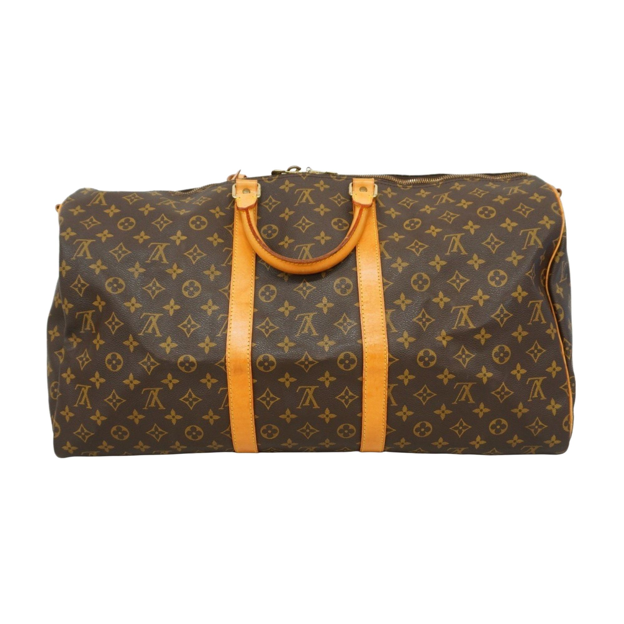 Louis Vuitton Louis Vuitton Keepall Bandoulière 55 Monogram Canvas Bag Size ONE SIZE - 3 Thumbnail