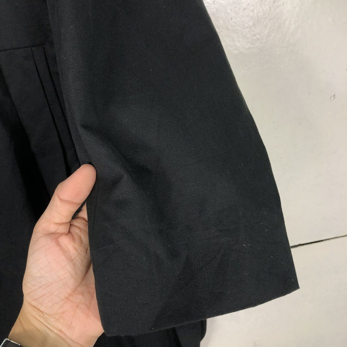 Japanese Brand 🔥RICH BLACK LONG JACKET 1er ARRONDISSEMENT ISSEY MIYAKE Size US M / EU 48-50 / 2 - 18 Thumbnail