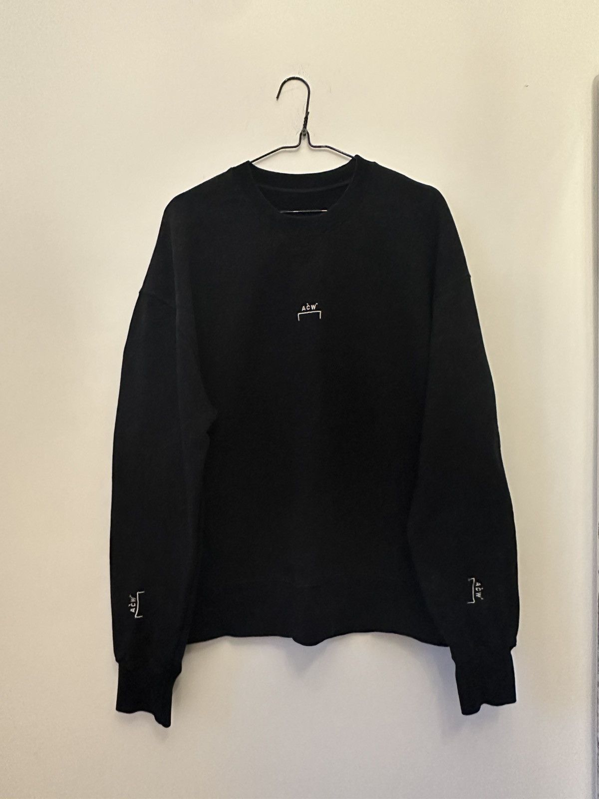 A-COLD-WALL* A-COLD-WALL* Essential Crewneck ACWMW080 BLACK Size US S / EU 44-46 / 1 - 2 Thumbnail