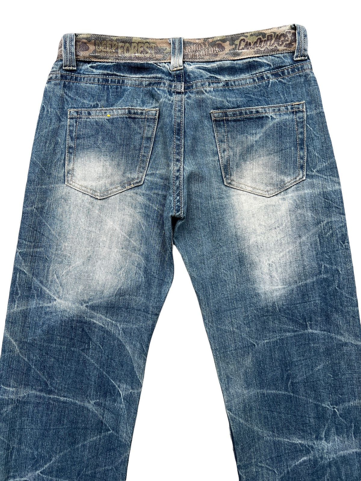 Japanese Brand Japanese Distressed Patchwork Patches Denim Jeans 31x31 Size US 31 - 5 Thumbnail