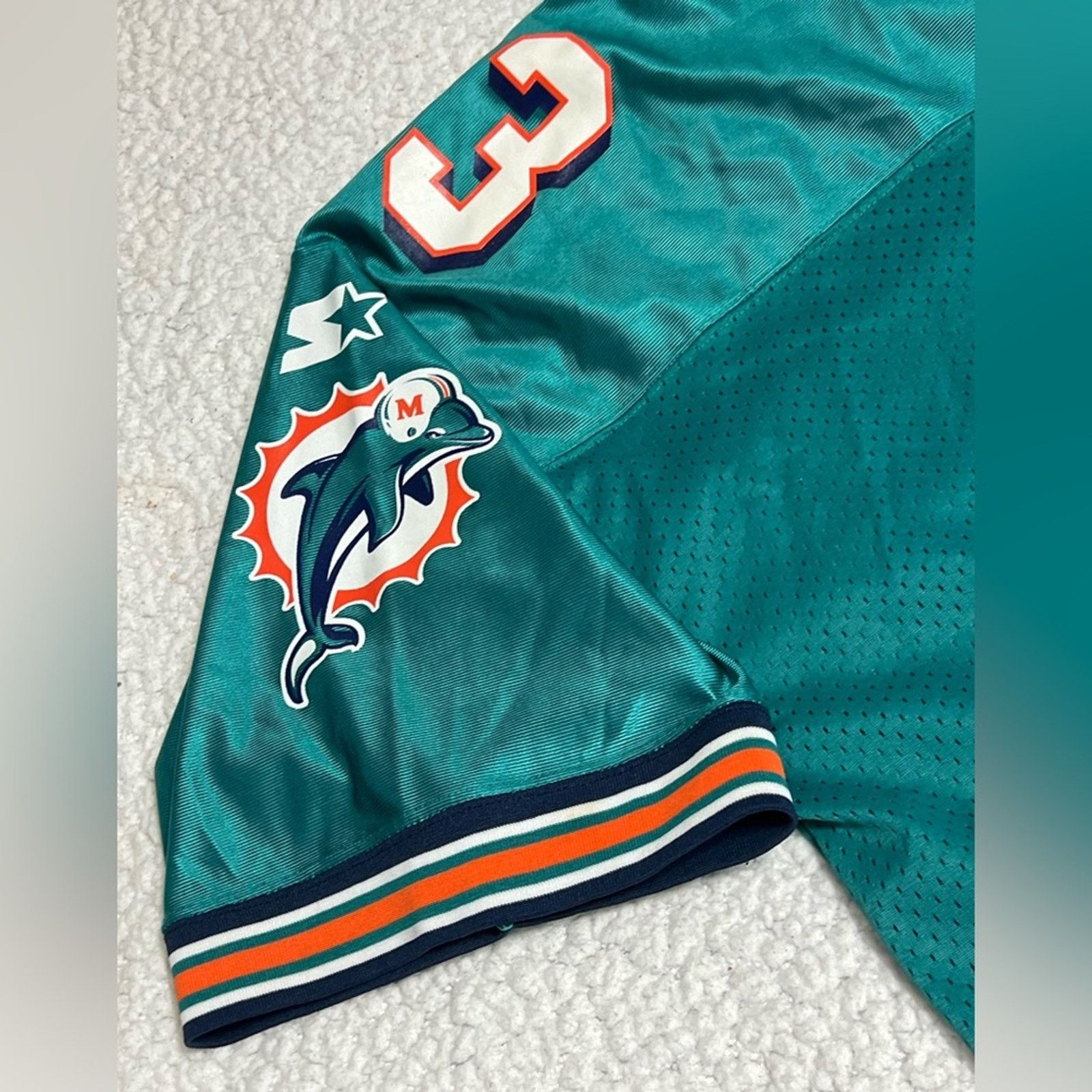 Starter Vintage Miami Dolphins Jersey Abdul-Jabbar Starter 90s USA Size US XXL / EU 58 / 5 - 7 Thumbnail