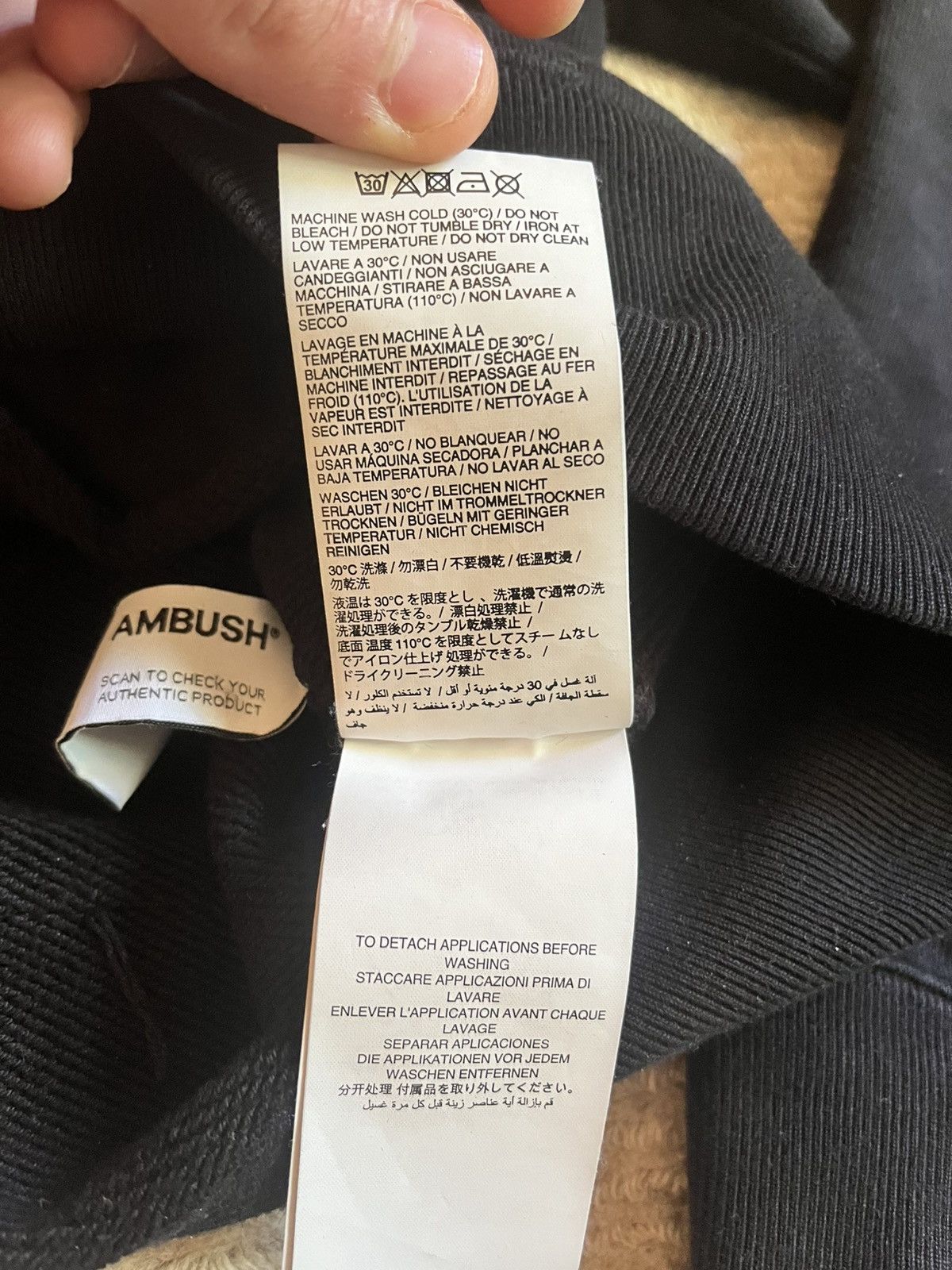 Ambush Design Ambush Drawstring Hoodie Size US XS / EU 42 / 0 - 6 Thumbnail