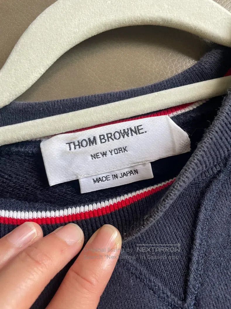 Thom Browne Thom Browne Blue hoodie Size US XS / EU 42 / 0 - 3 Thumbnail