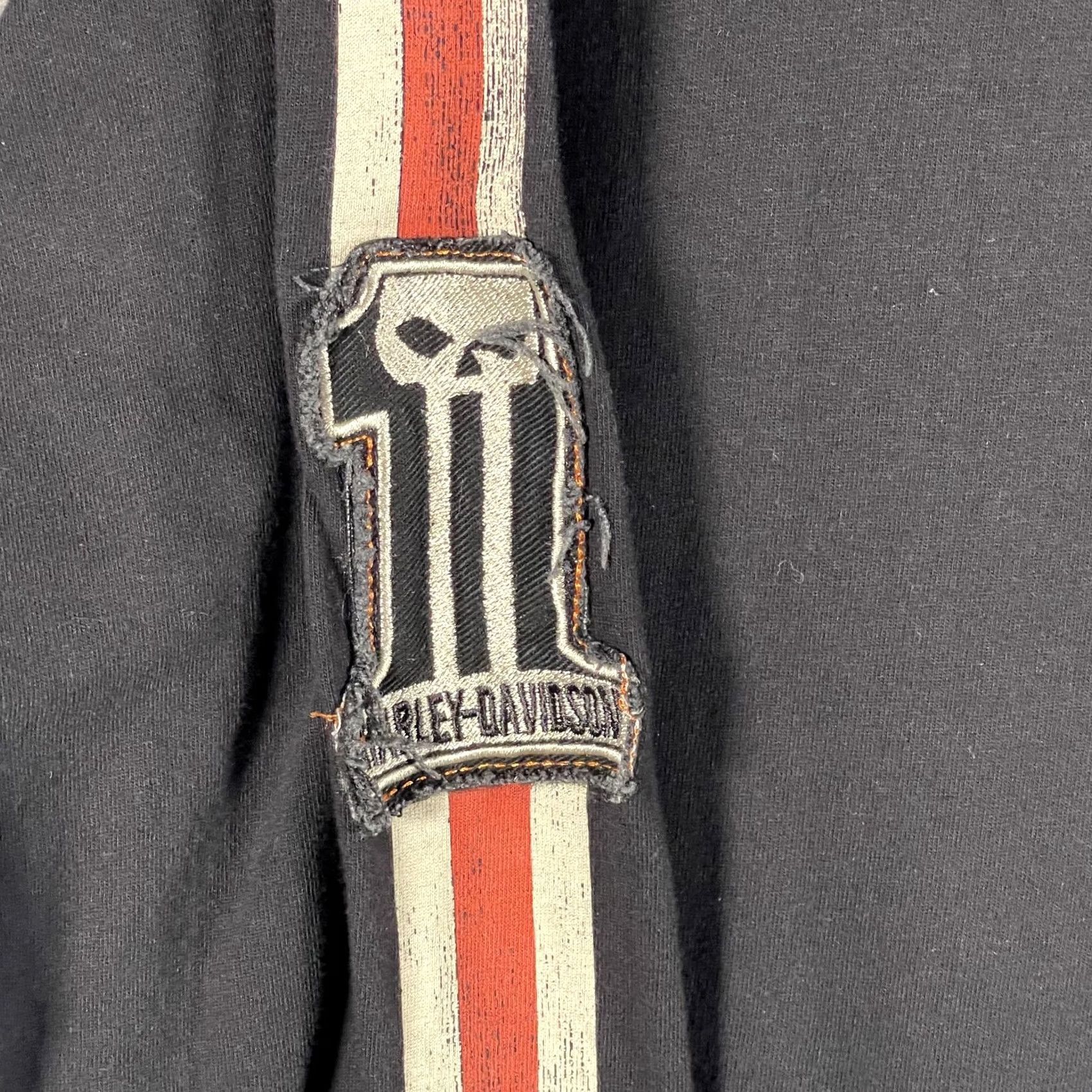 Harley Davidson Harley-Davidson Shirt Mens 3XL Black HDMC Willie G Skull 1 Long Sleeve Biker Tee Size US XXL / EU 58 / 5 - 3 Thumbnail