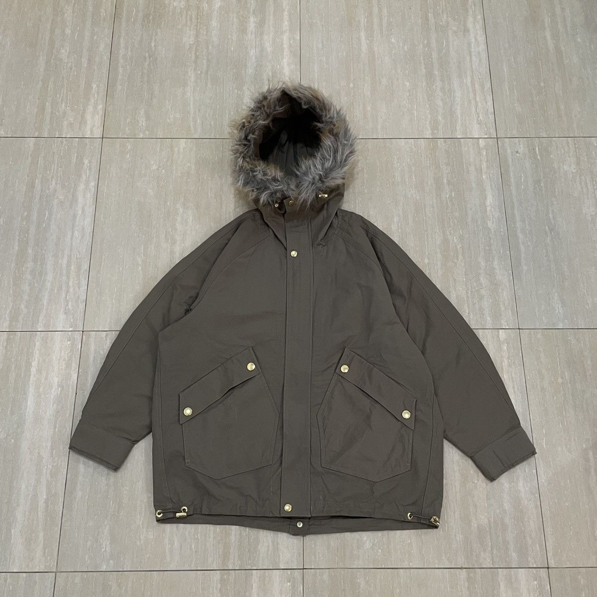 mercibeaucoup Issey Miyake Mercibeaucoup Fur Hood Mountain Parka Jacket Size US S / EU 44-46 / 1 - 1 Thumbnail