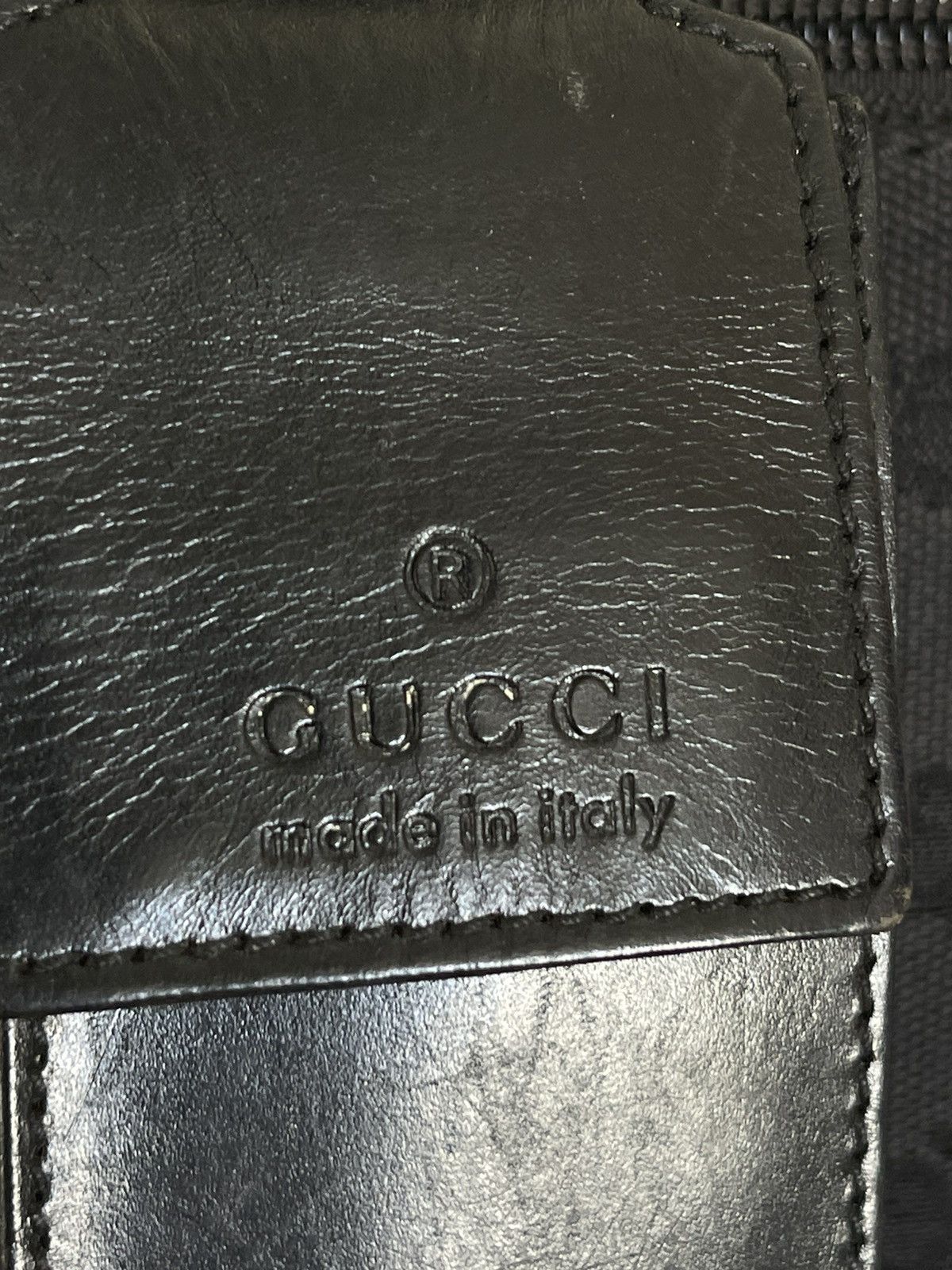 Gucci Gucci GG Monogram Canvas Crossbody Leather Mobile Pocket Size ONE SIZE - 3 Thumbnail