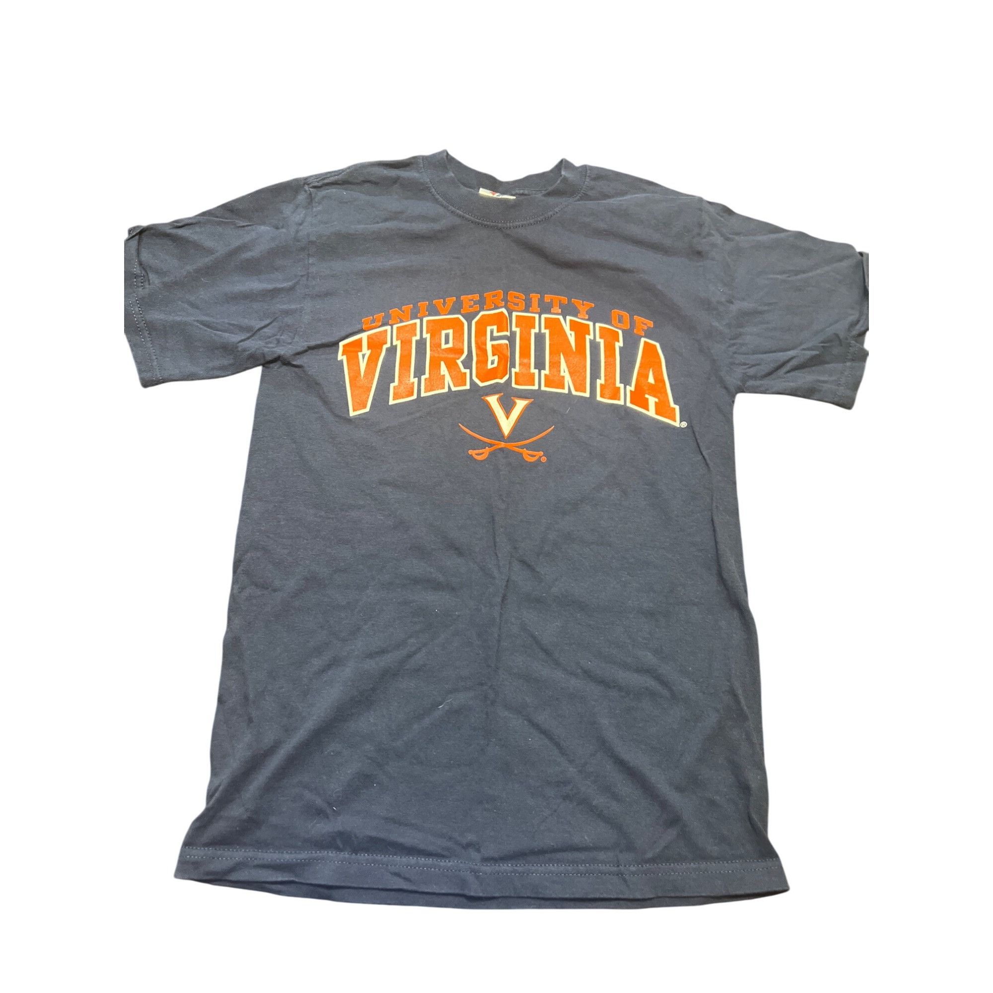 Jerzees University Of Virginia Cavaliers Tee T Shirt Navy Blue Front Size US S / EU 44-46 / 1 - 1 Thumbnail