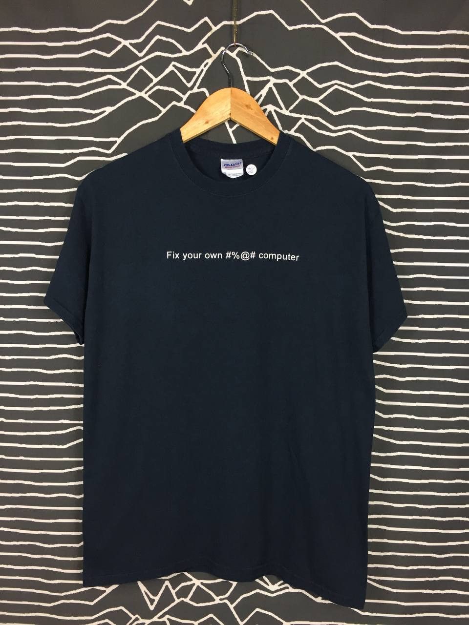 Vintage Vtg Fix Your Own #%@# Computer Funny Humor Tee Size US M / EU 48-50 / 2 - 2 Thumbnail