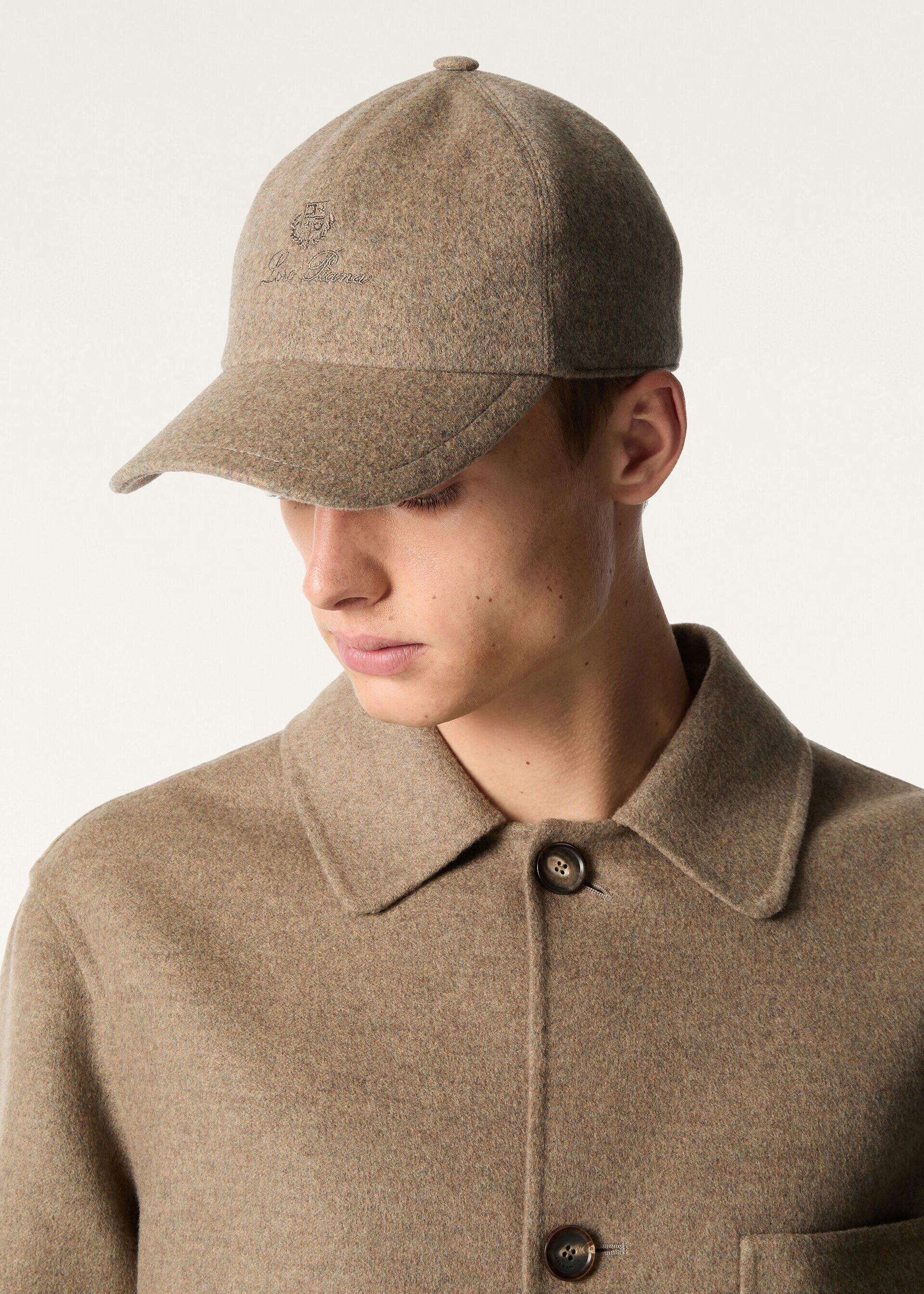 Loro Piana os11x0426 FAF8520 Size: OS / Baseball Cap / Hat in Melange Size ONE SIZE - 4 Thumbnail