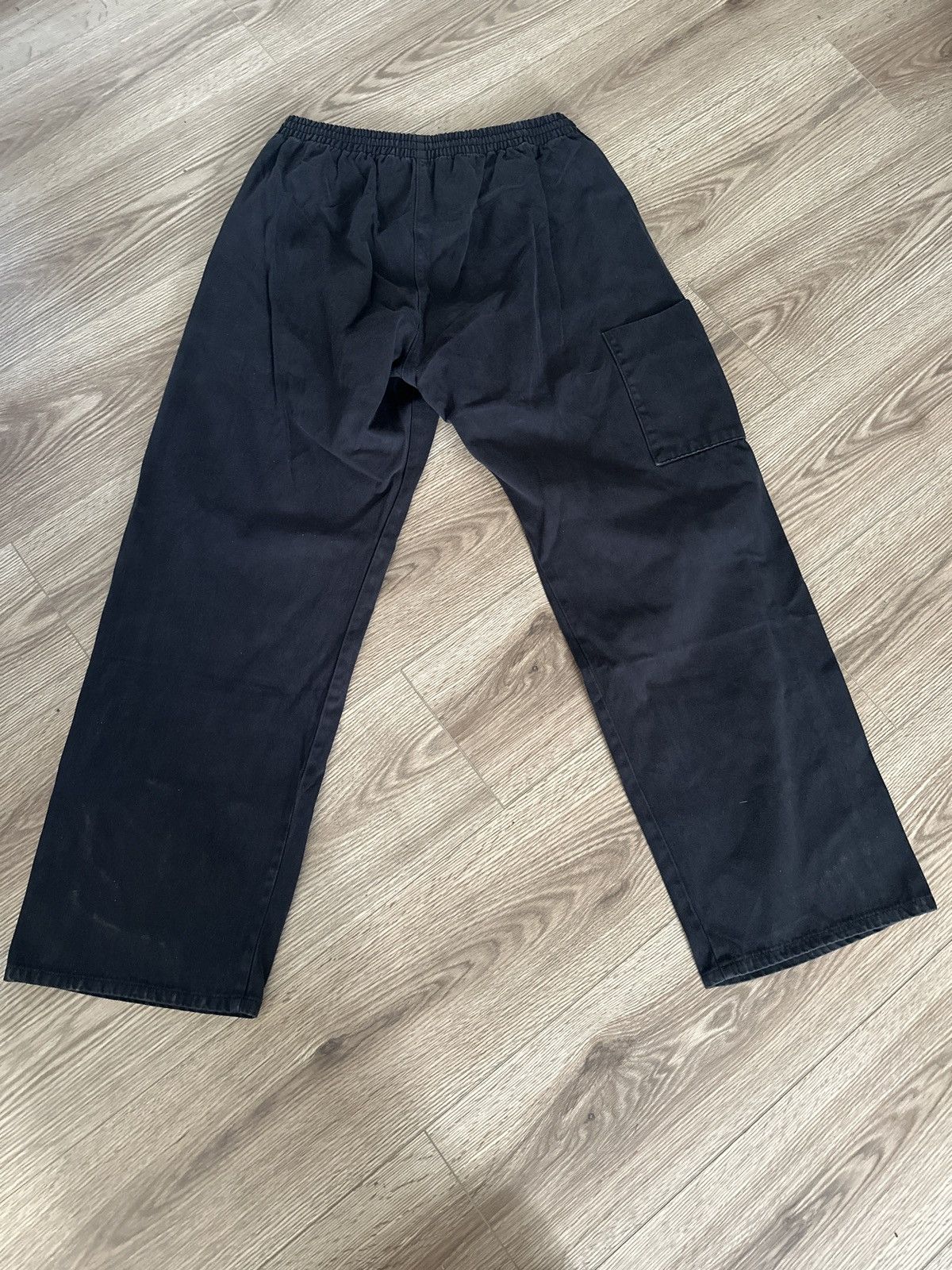 Gap Yeezy Gap Sateen Cargo Pants Sateen Black Size US 36 / EU 52 - 2 Thumbnail