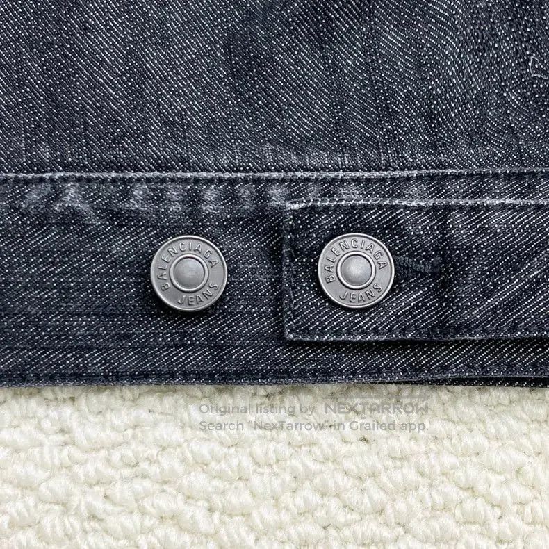 Balenciaga Balenciaga Distressed Denim Jacket SS24. Size US M / EU 48-50 / 2 - 6 Thumbnail