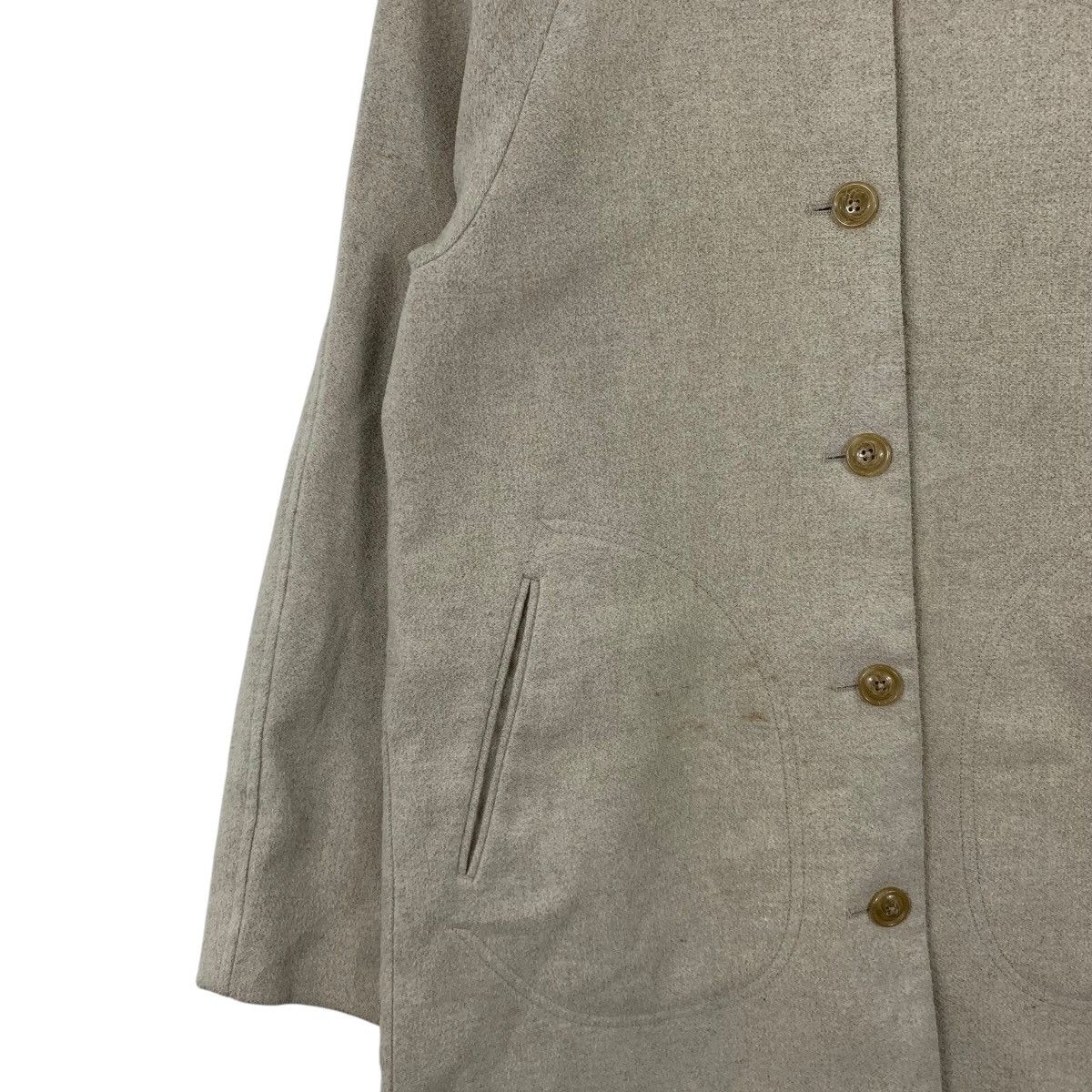 Japanese Brand COEN Ltd Japan Japanese Brand Casualwear Wool Coat Jacket Size M / US 6-8 / IT 42-44 - 5 Thumbnail