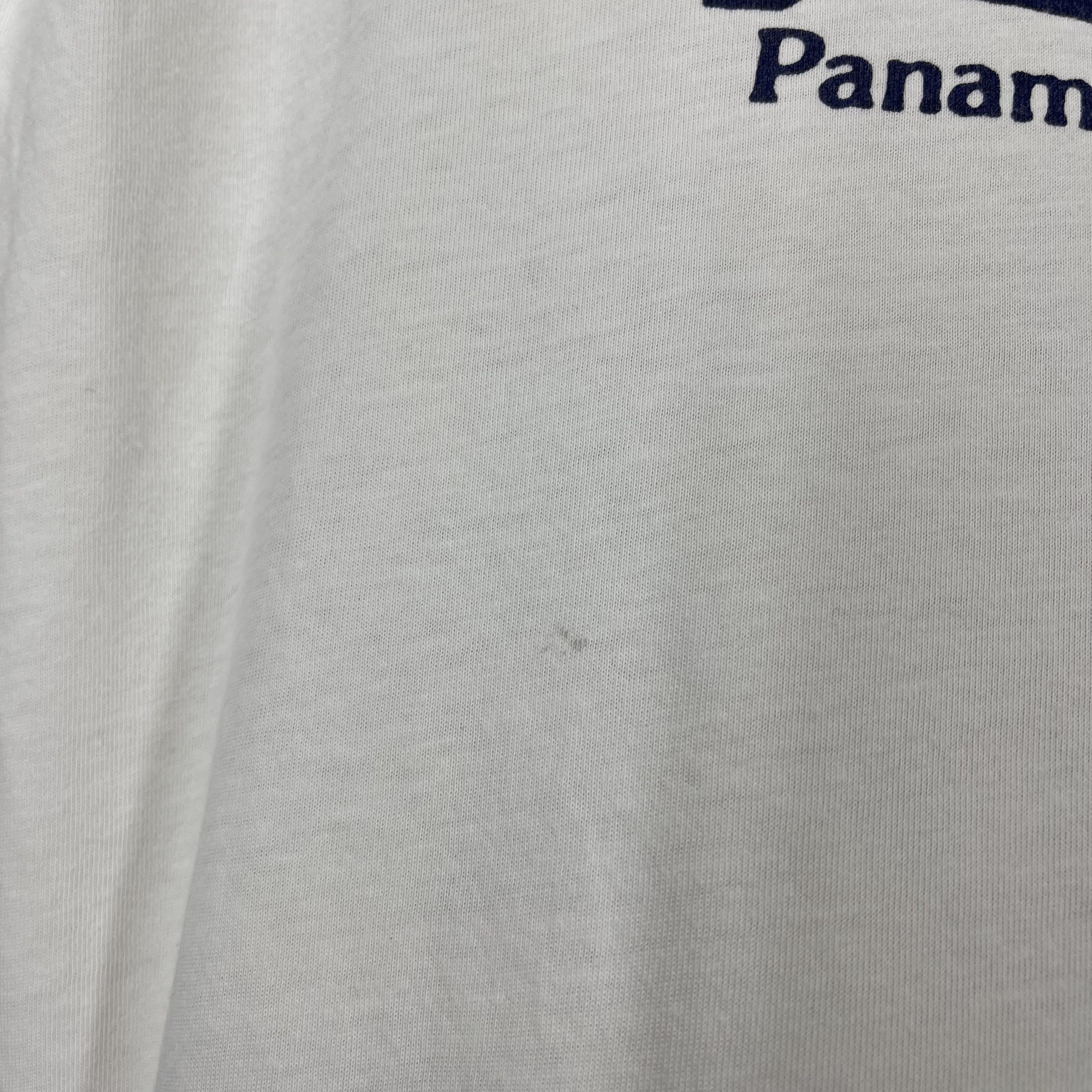 Caribbean 90s Vintage CARIBBEAN OF THE PIRATES T Shirt #1742/07 Size US M / EU 48-50 / 2 - 4 Thumbnail