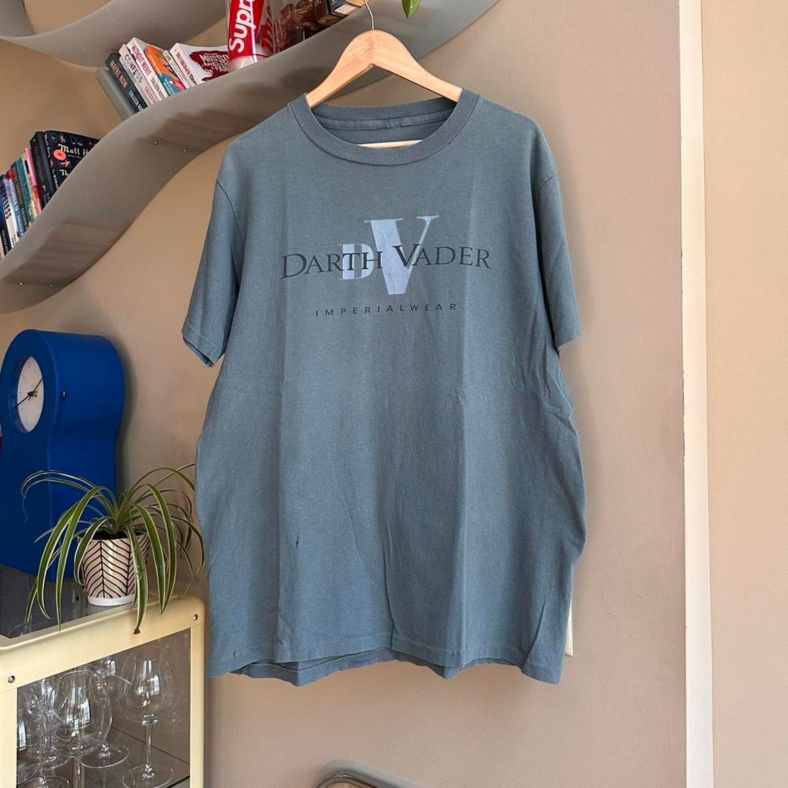 Star Wars × Vintage Vintage Star Wars Darth Vader Imperial Wear Calvin Klein Tee Size US L / EU 52-54 / 3 - 3 Thumbnail