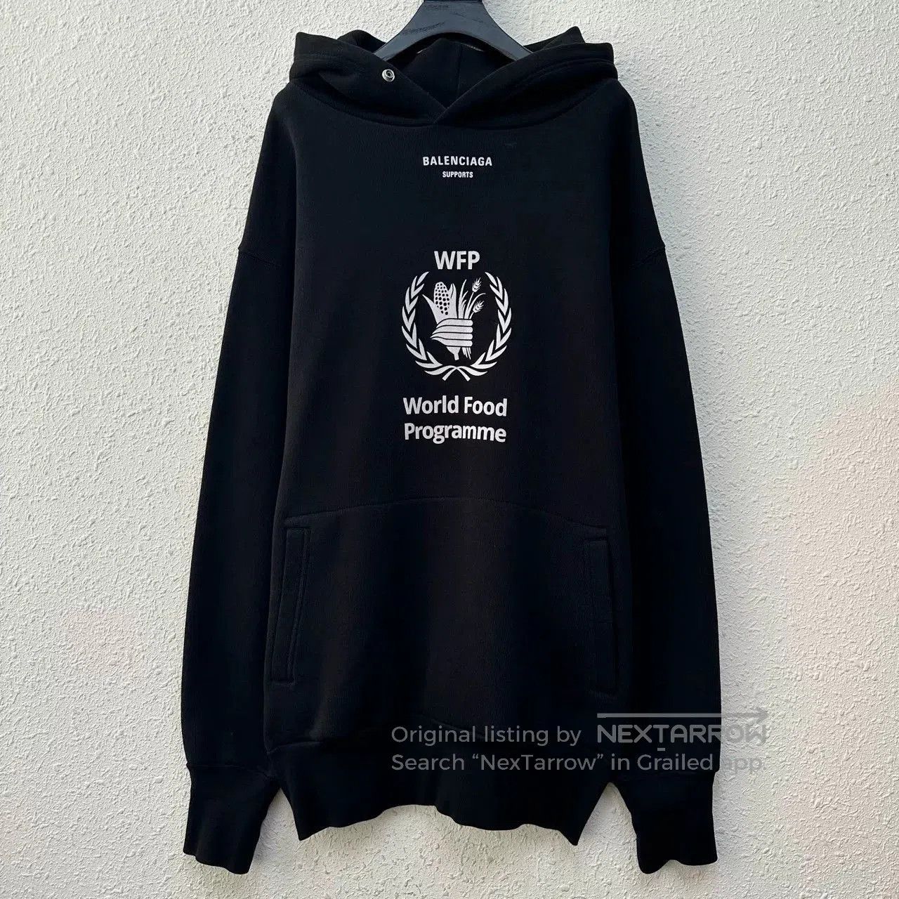Balenciaga balenciaga wfp hooded sweatshirt size S. Size US S / EU 44-46 / 1 - 1 Thumbnail