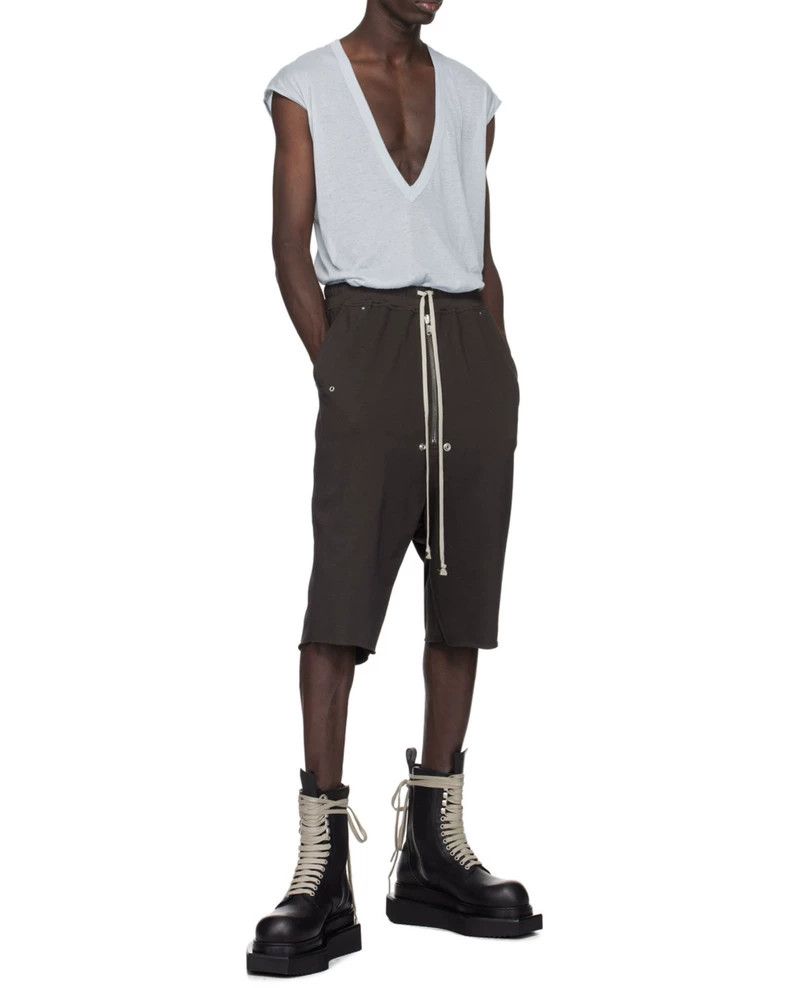 Rick Owens RICK OWENS Zip wool cropped shorts Size US 36 / EU 52 - 4 Thumbnail