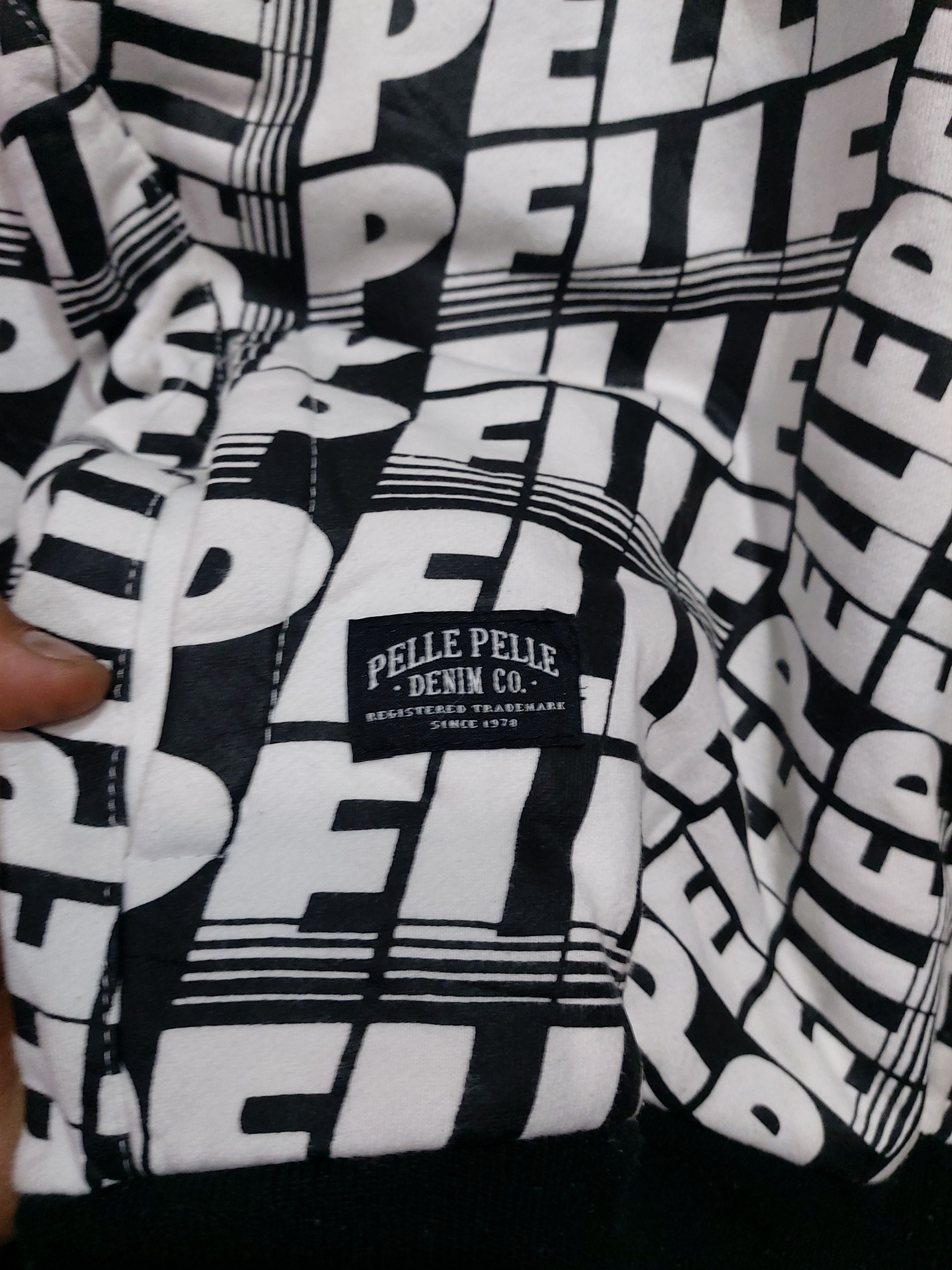 Pelle Pelle Y2K PELLE PELLE MONOGRAM ZIP HOODIE Size US XL / EU 56 / 4 - 3 Thumbnail