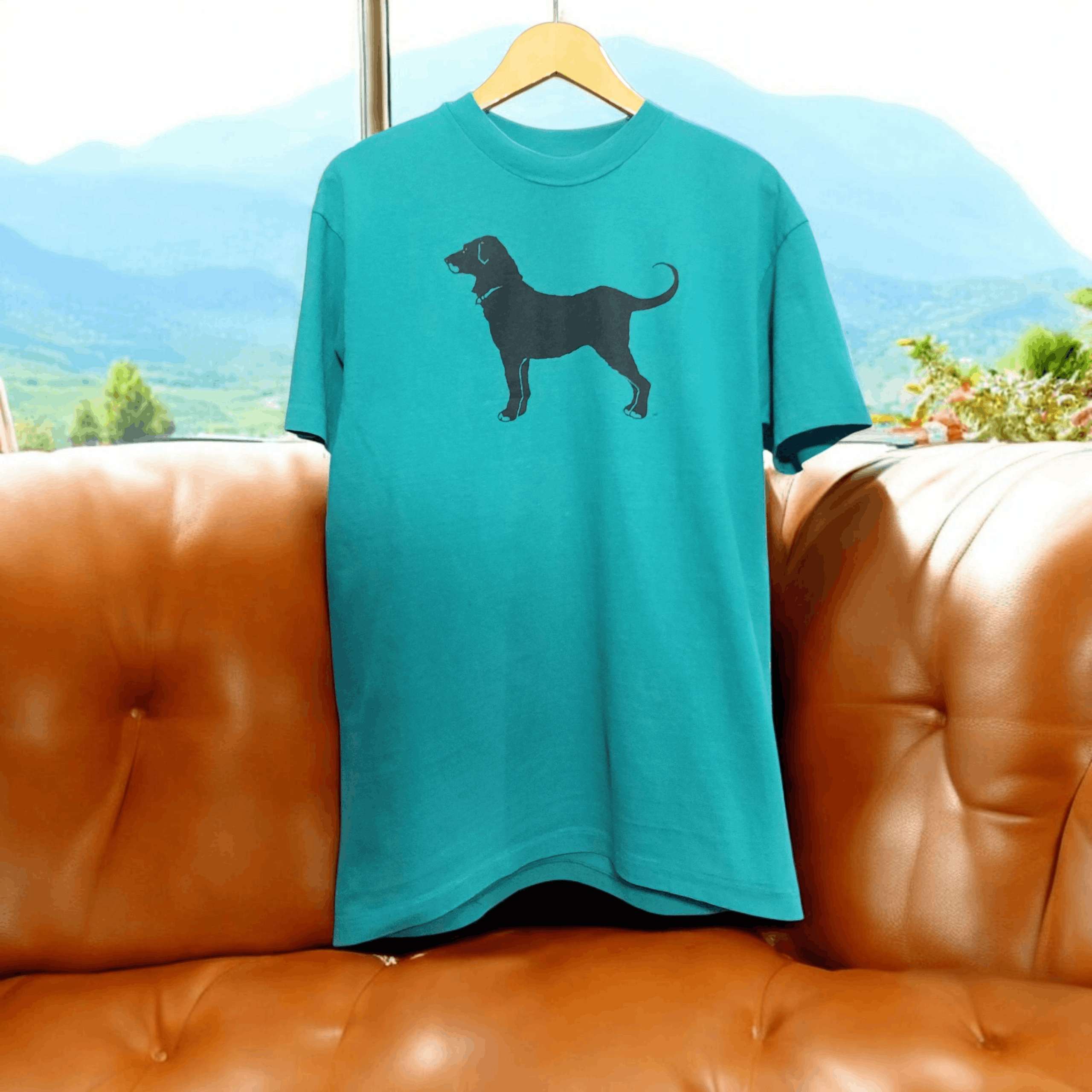 Vintage Vintage 1990 THE BLACK DOG MARTHA'S VINEYARDS Hanes Shirt Size US L / EU 52-54 / 3 - 1 Thumbnail