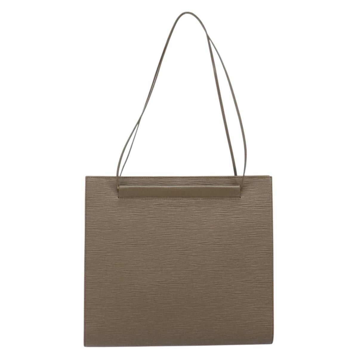 Louis Vuitton LOUIS VUITTON Epi Saint Tropez Shoulder Bag Gray Lilac Size ONE SIZE - 3 Thumbnail
