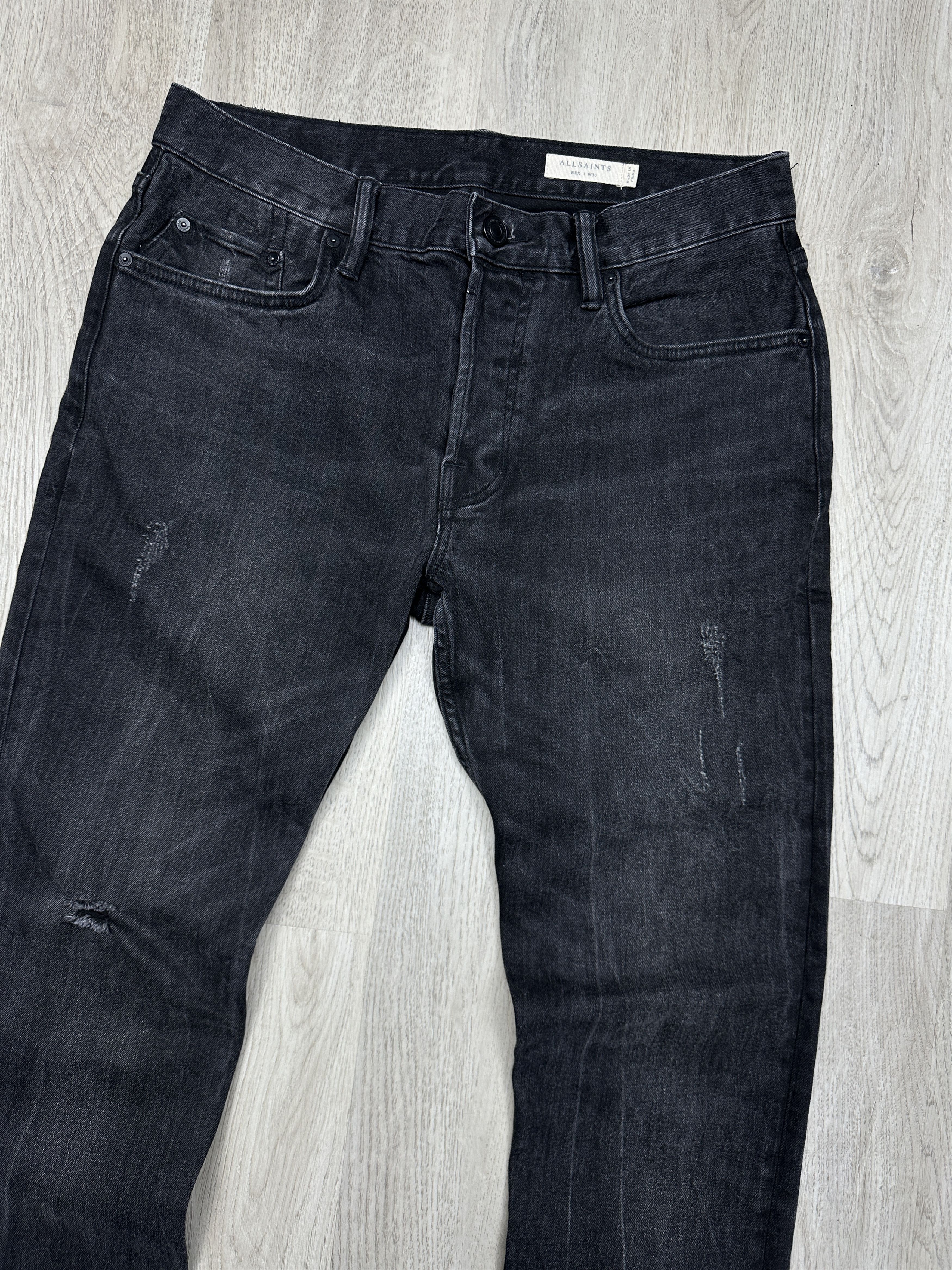 Allsaints Allsaints Rex Mens Denim Pants Jeans Size US 30 / EU 46 - 2 Thumbnail