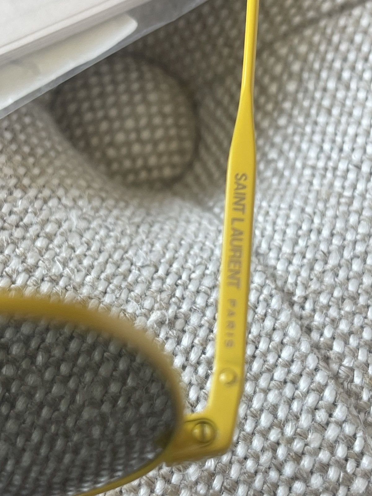Saint Laurent Paris Saint Laurent Sunglasses aviator yellow NWT Size ONE SIZE - 12 Thumbnail